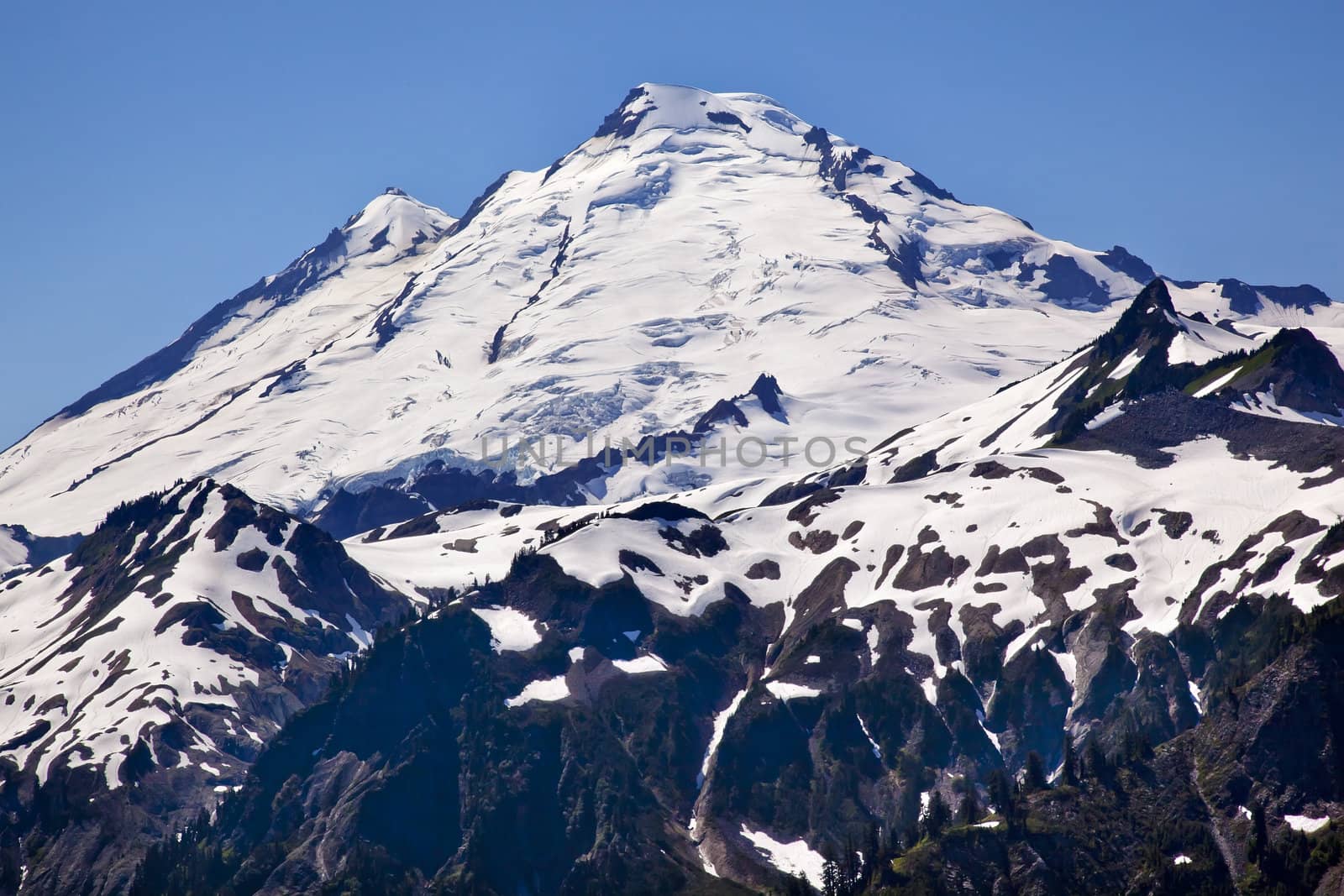 Mount Baker Closeup from Artist Point Washington State by bill_perry