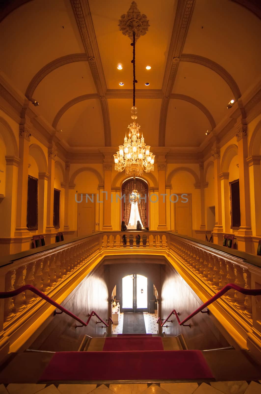 Beautiful Staircase  Luxury Stairway Entry Architecture Stock Im by digidreamgrafix