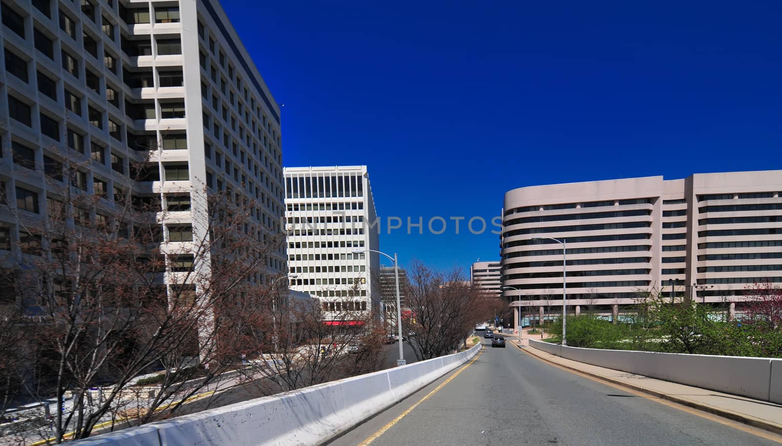 Crystal City, an urban neighborhood in Arlington County, Virgini by digidreamgrafix