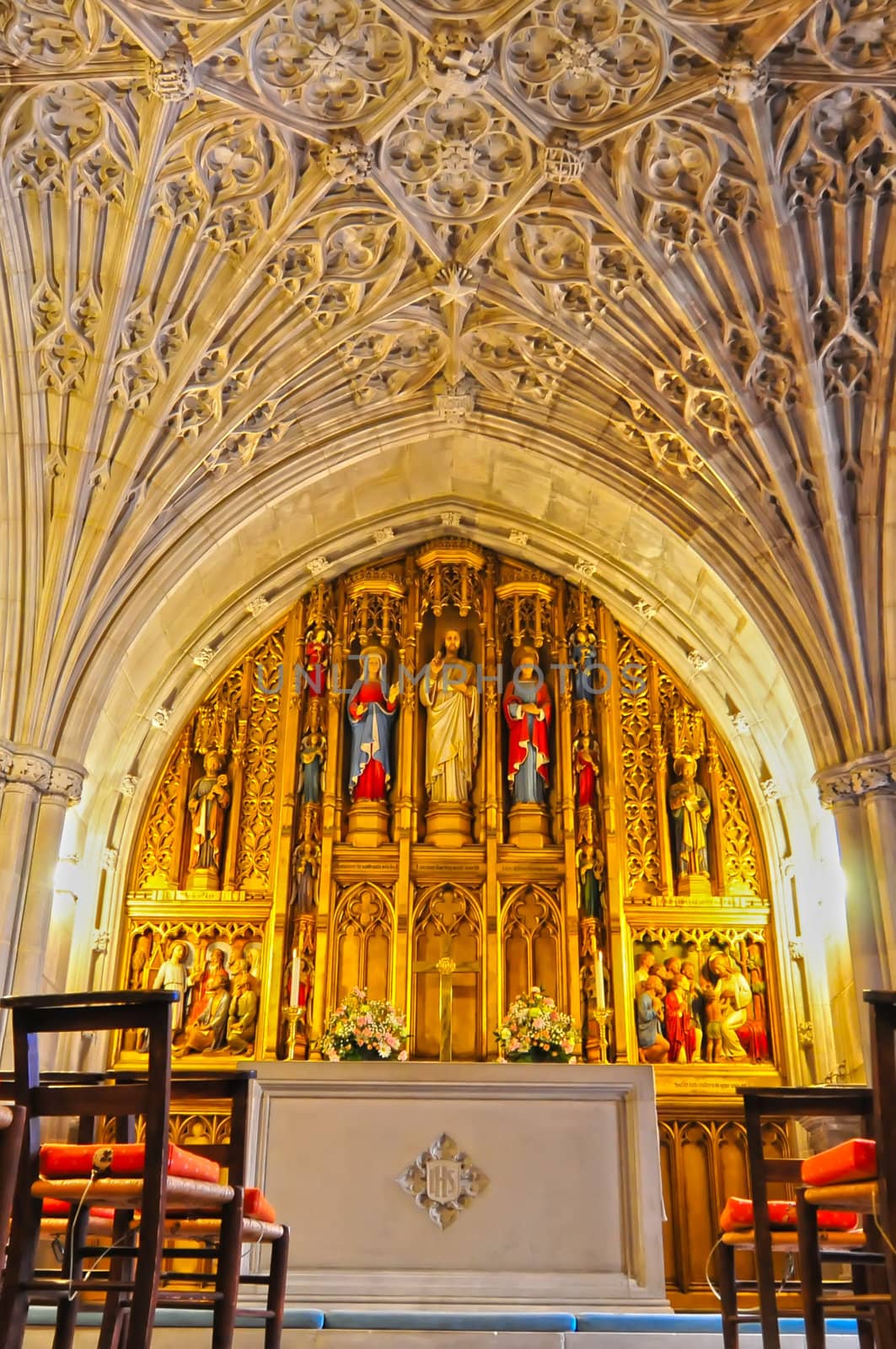 interior of a national cathedral gothic classic architecture by digidreamgrafix