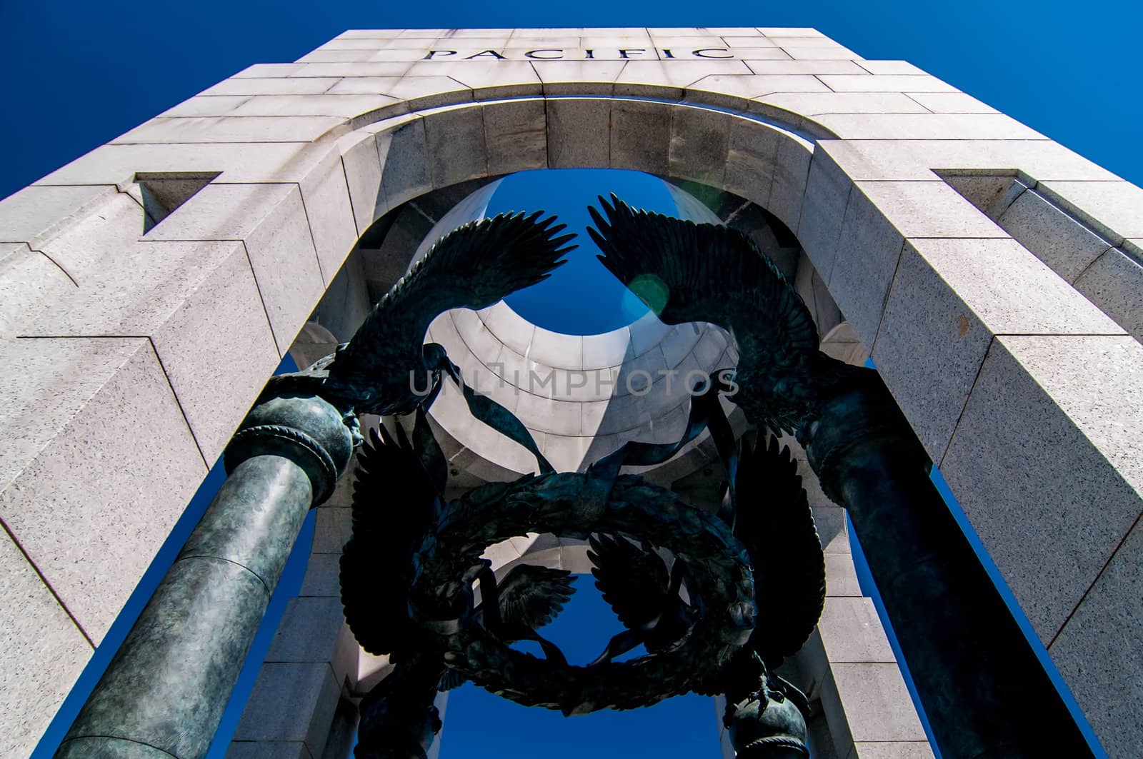 World War II Memorial in Washington, DC by digidreamgrafix