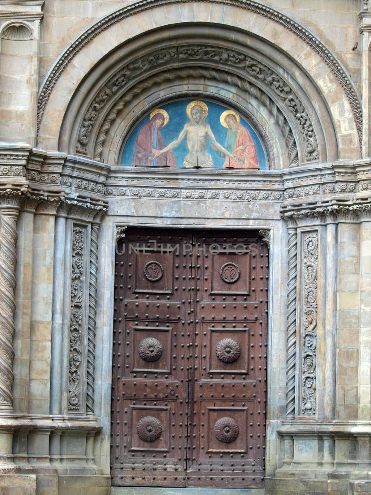 The Palace of the Lay Fraternity at Piazza Grande  in Arezzo, Tuscany