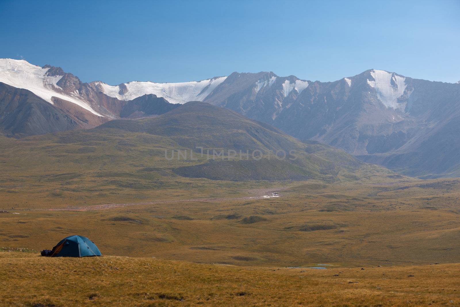 Altai mountains. Beautiful highland landscape. Mongolia