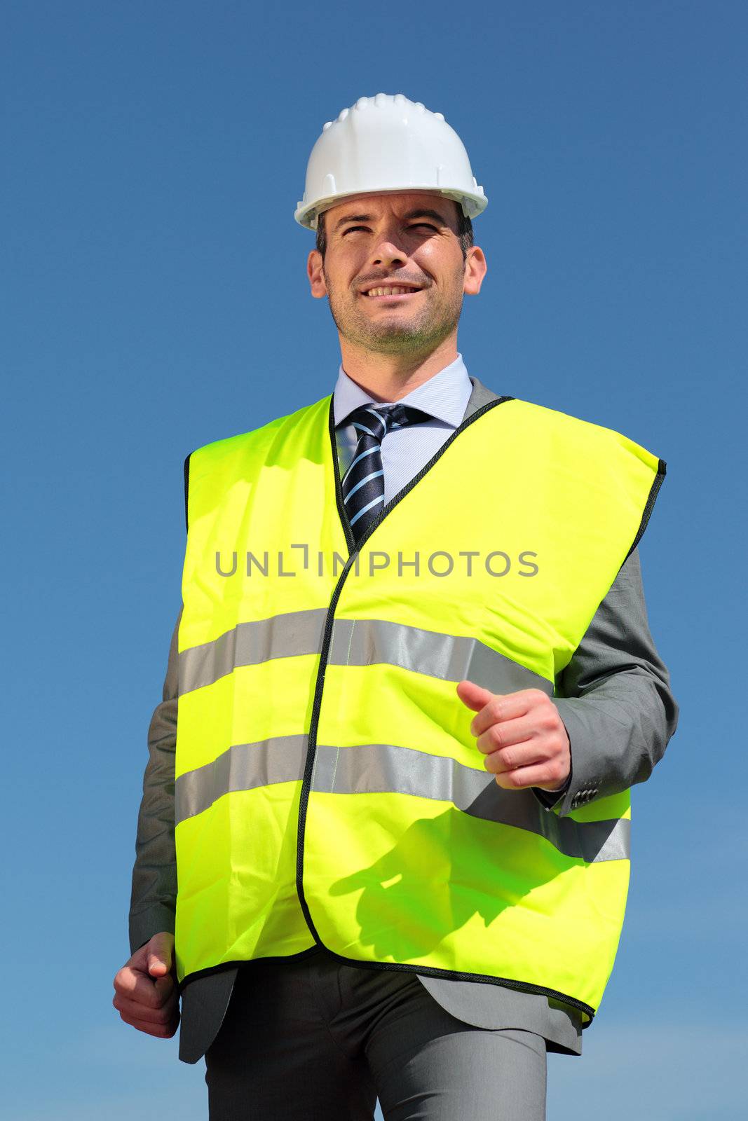 building site man by vwalakte