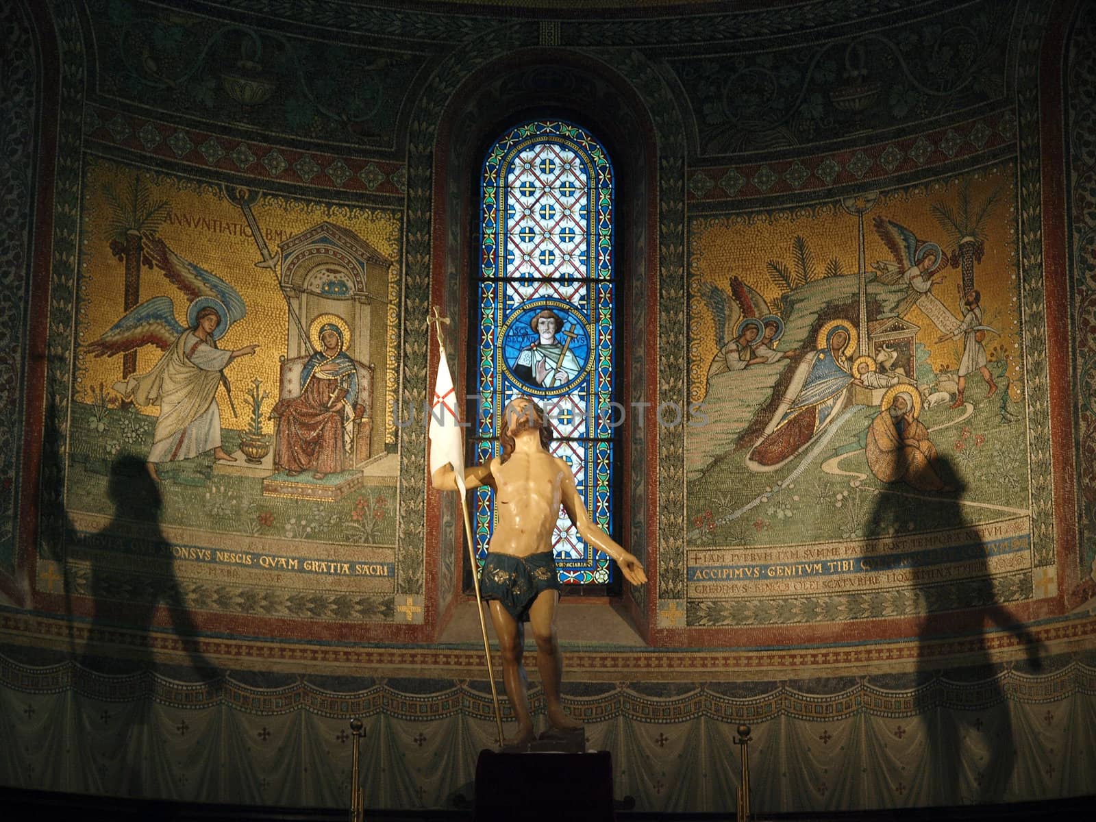 Chiusi - The Romanesque Cathedral (Duomo) of San Secondiano, built around 560 AD over a pre-existing basilica, and renovated in the 13th century. It has a nave and two aisles supported by antique columns.