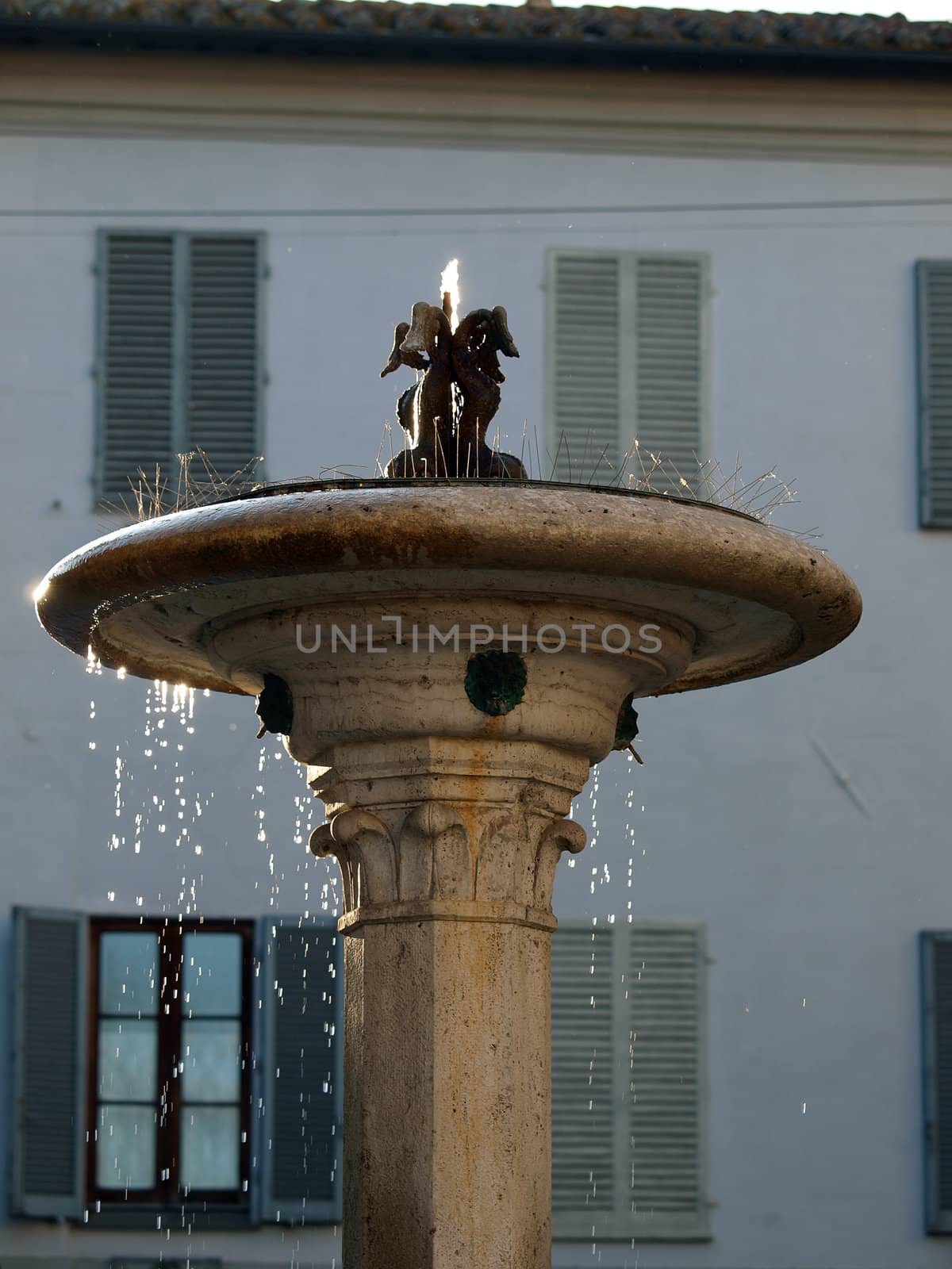 Fountain in Piazza XX Settembre - Chiusi, Tuscany