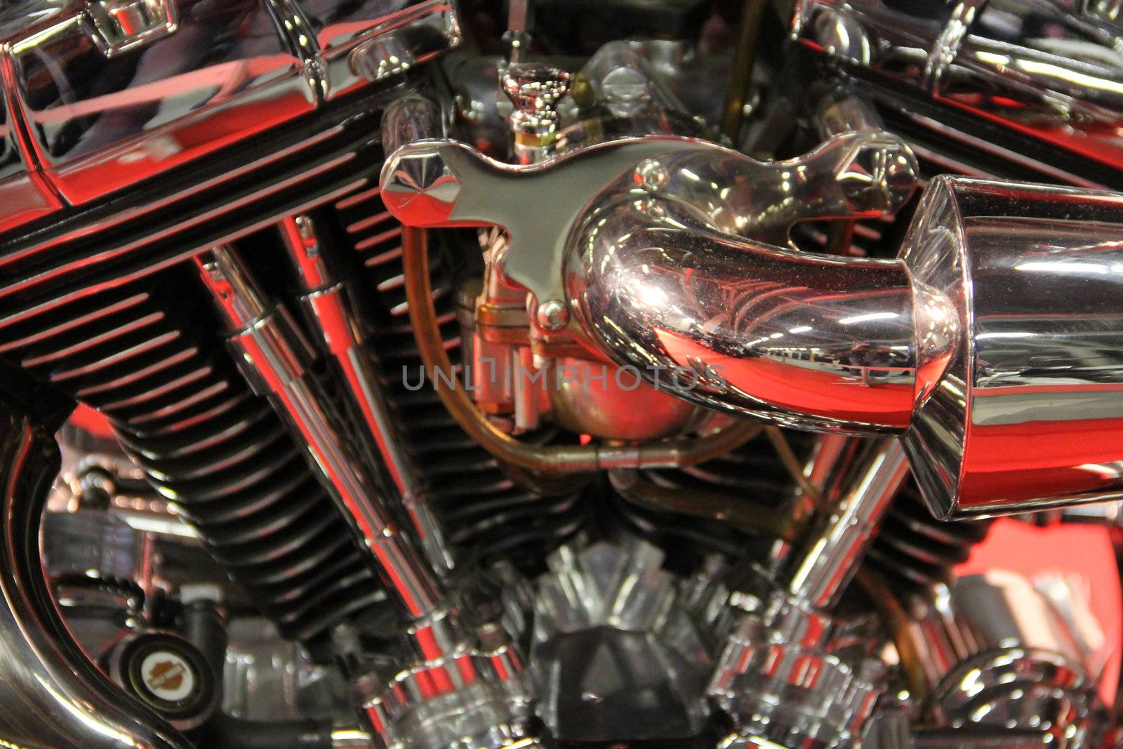 Motorcycle engine by destillat