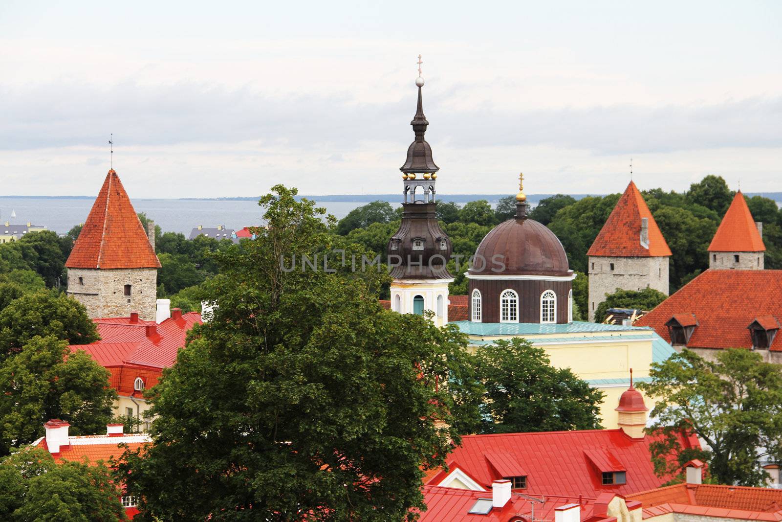 Towers of Tallinn by destillat
