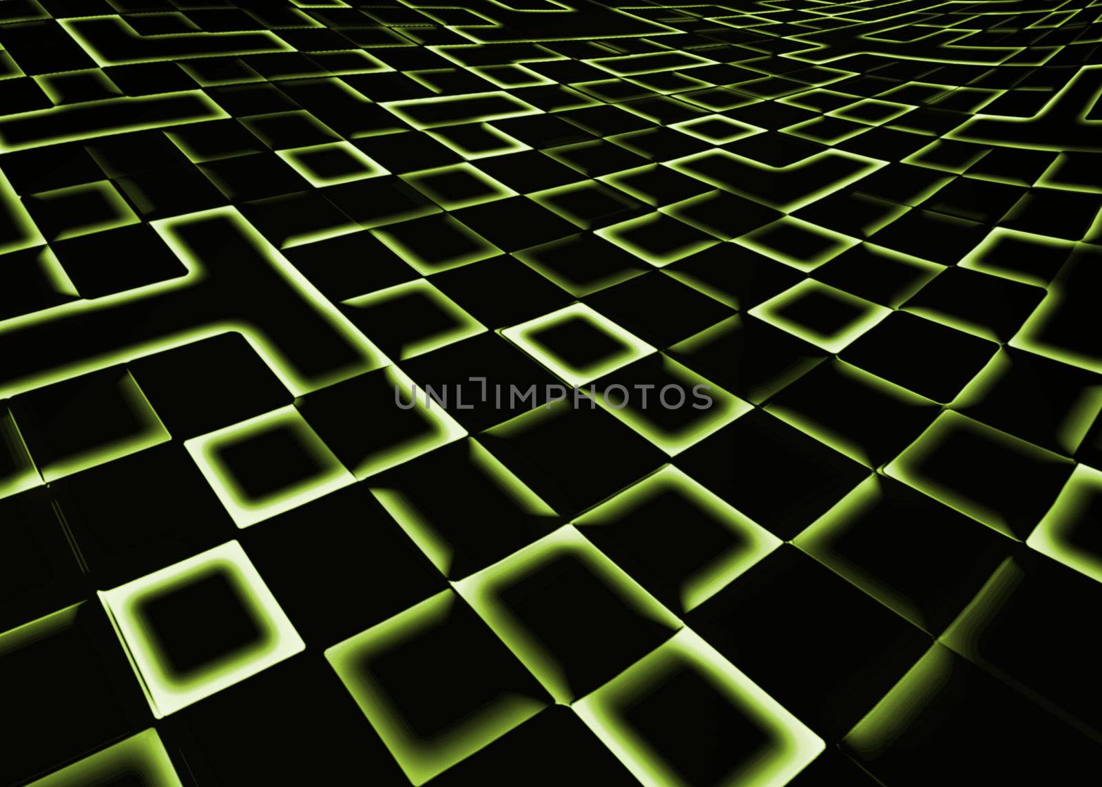 abstract square pixel mosaic background