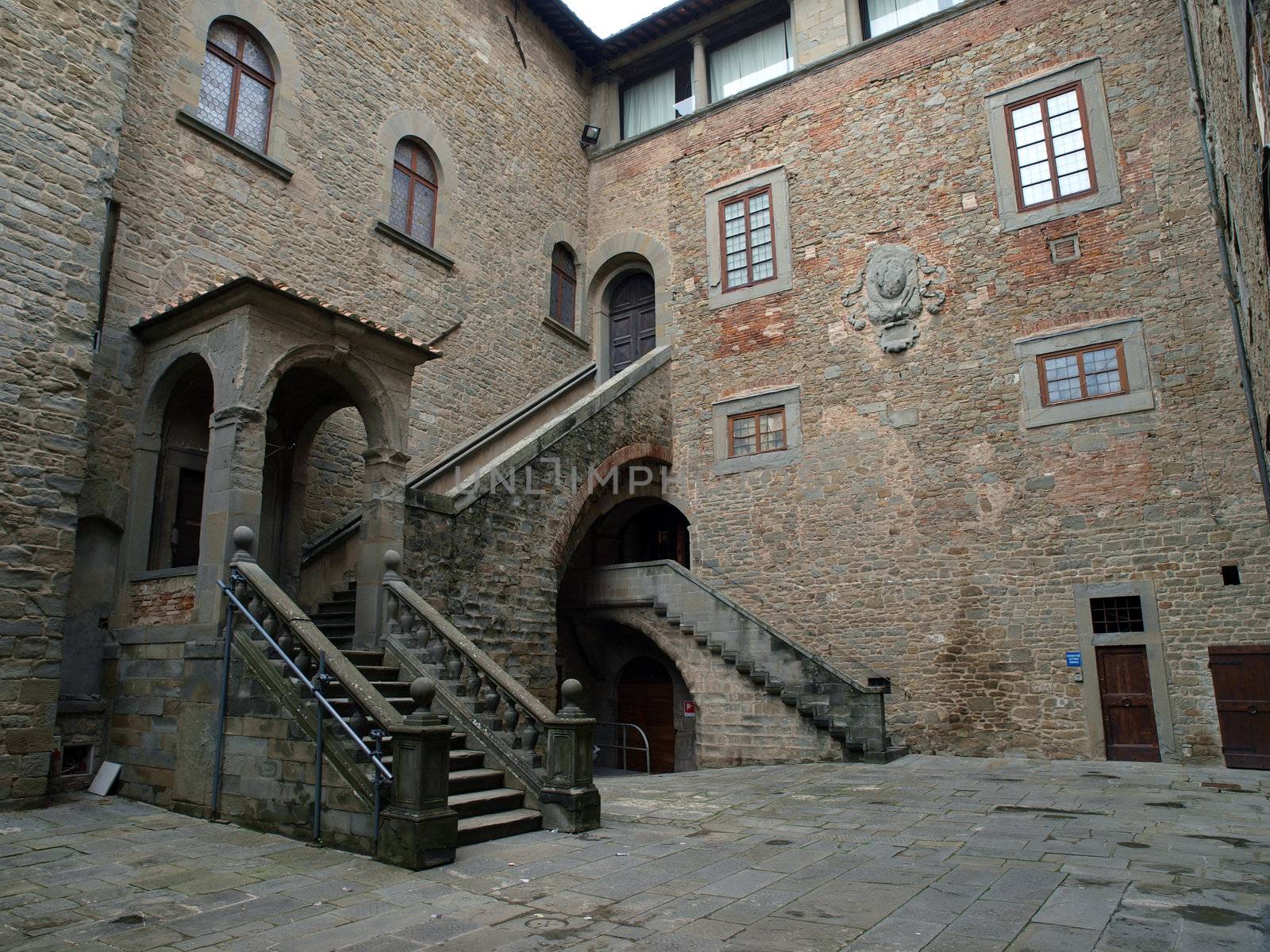 Cortona -  Palazzo Casali . Inside the Palazzo Casali is the Museo dell'Accademia Etrusca,