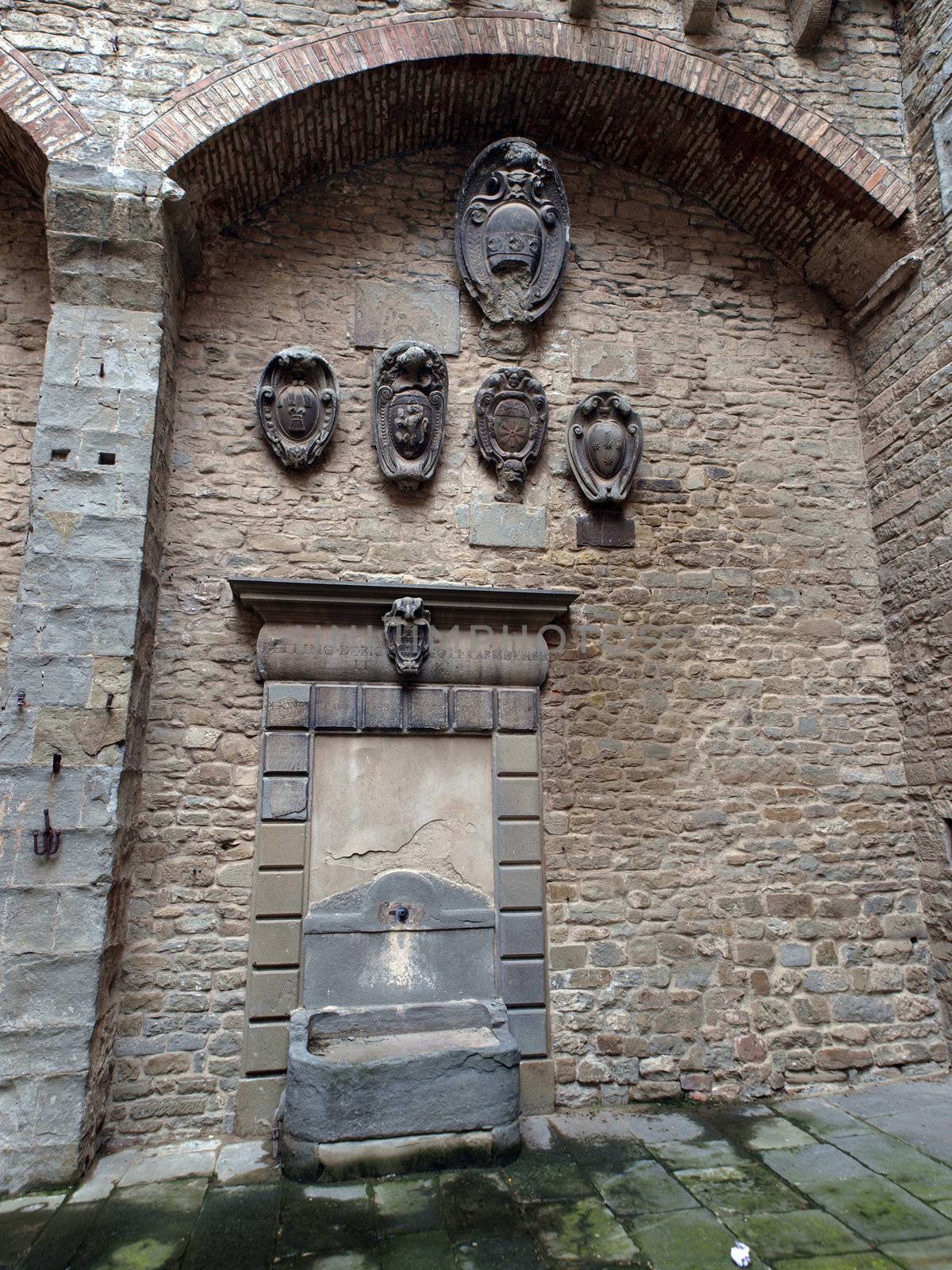 Cortona -  Palazzo Casali . Inside the Palazzo Casali is the Museo dell'Accademia Etrusca,