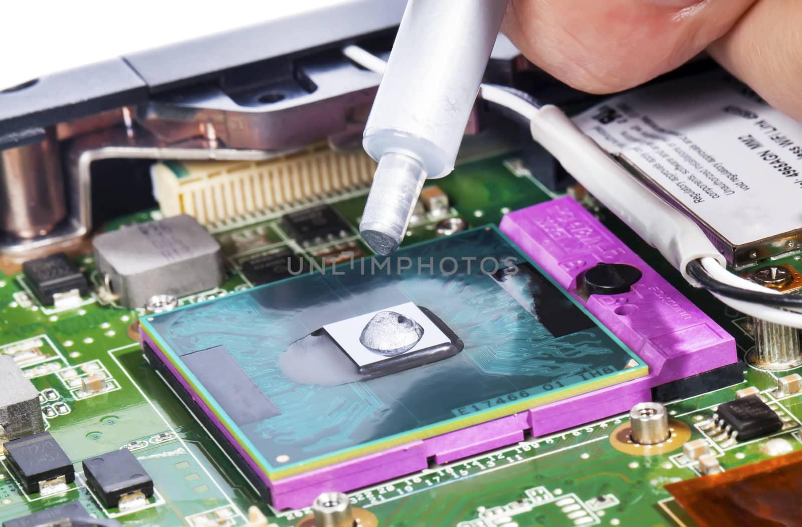 Laptop video chip repair