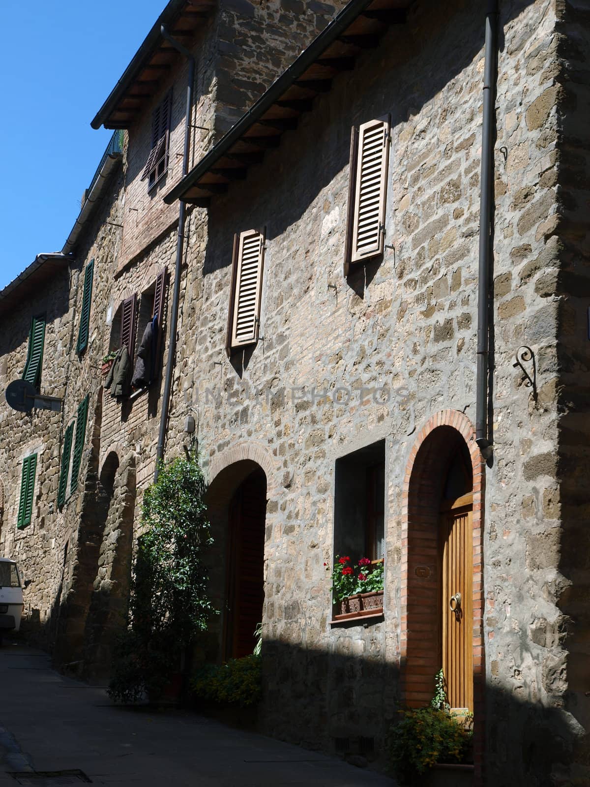 Montalcino - old architecture and fine wine