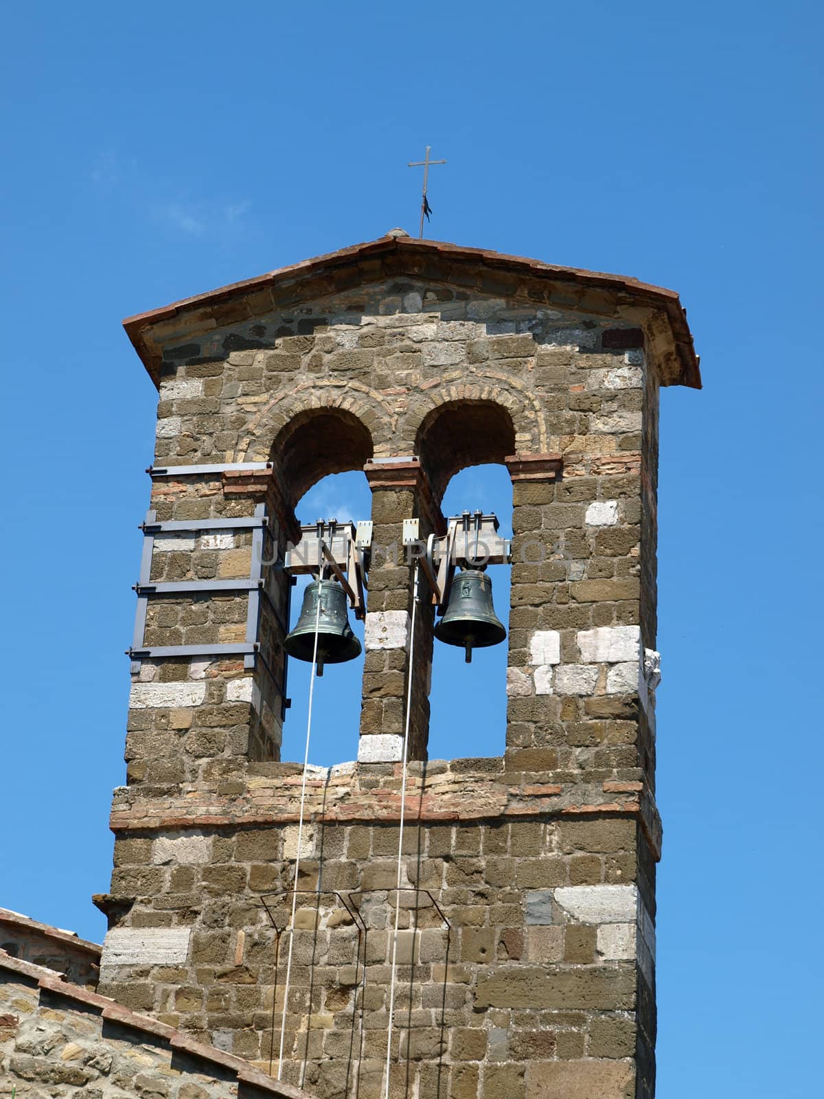Medieval Town In Montalcino Tuscany, Italy