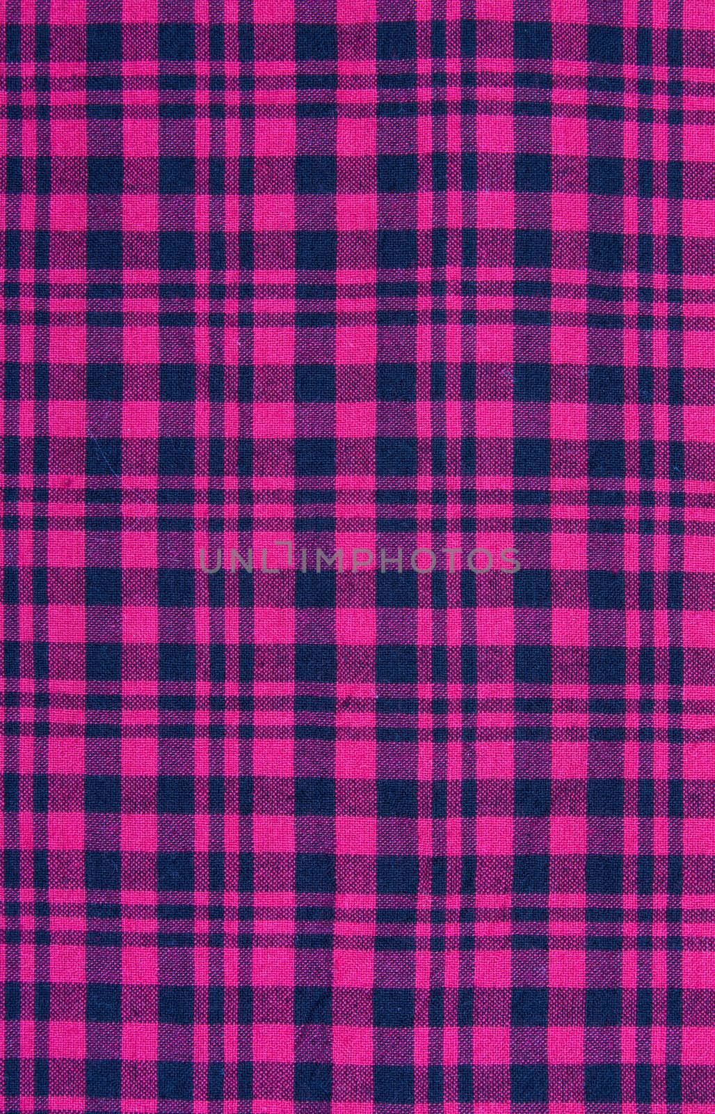 Violet blue plaid fabric, the background