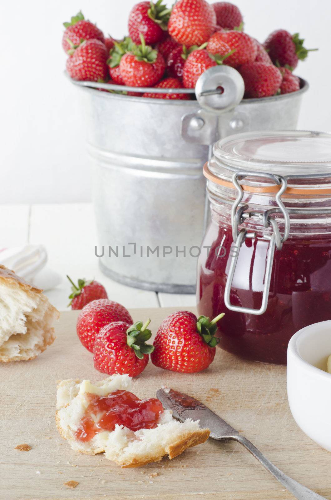 Fresh Strawberry Jam  by frannyanne