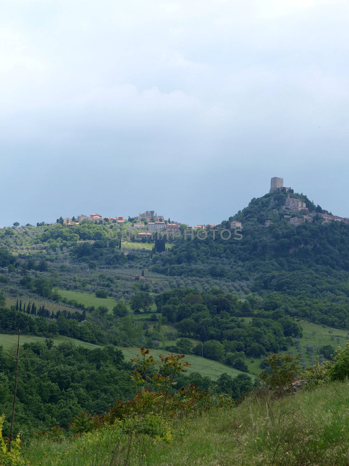 The landscape of the Val d’Orcia. Tuscany. Italiy