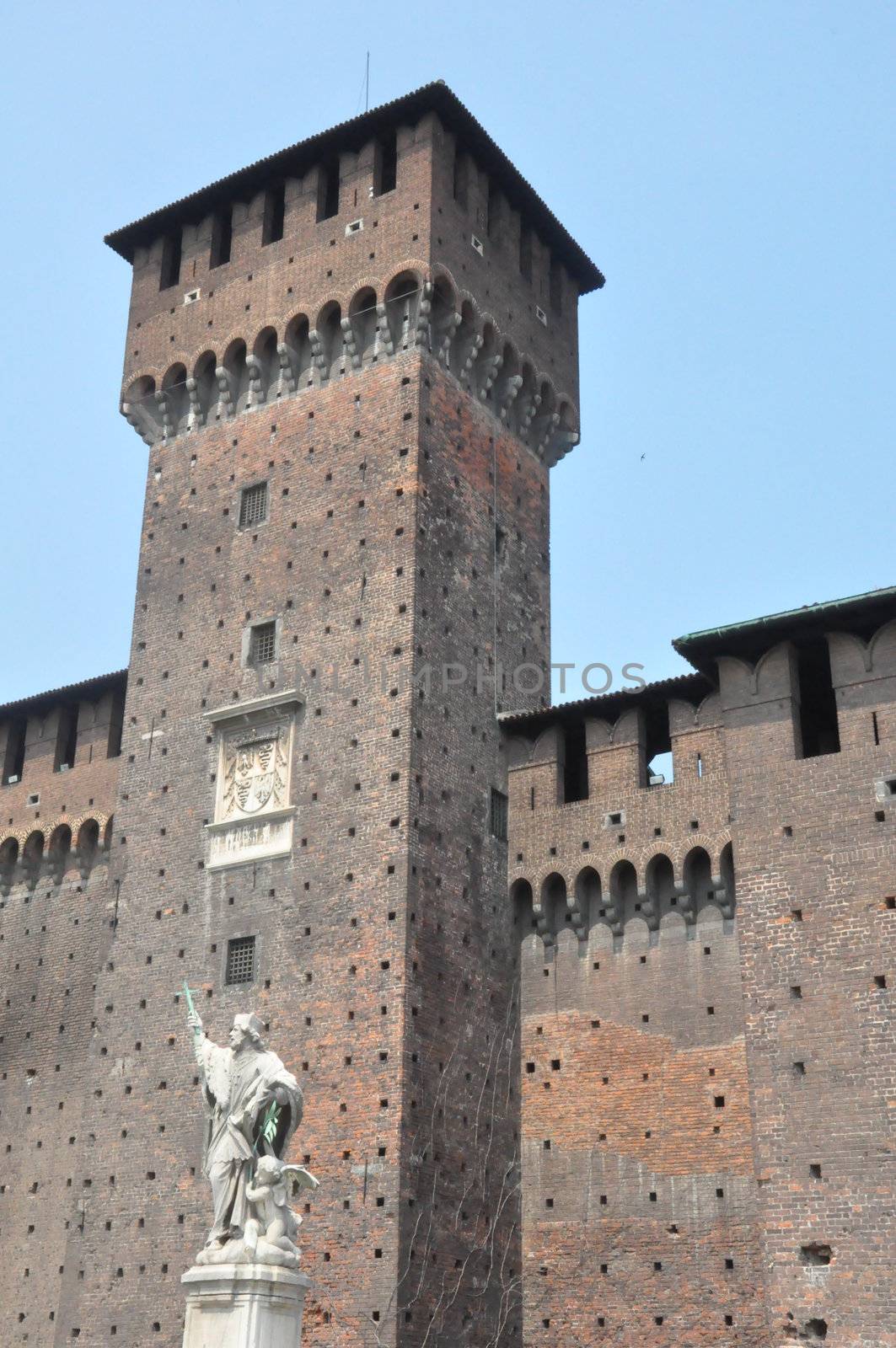 Sforza's Castle in Milan, Italy by sainaniritu