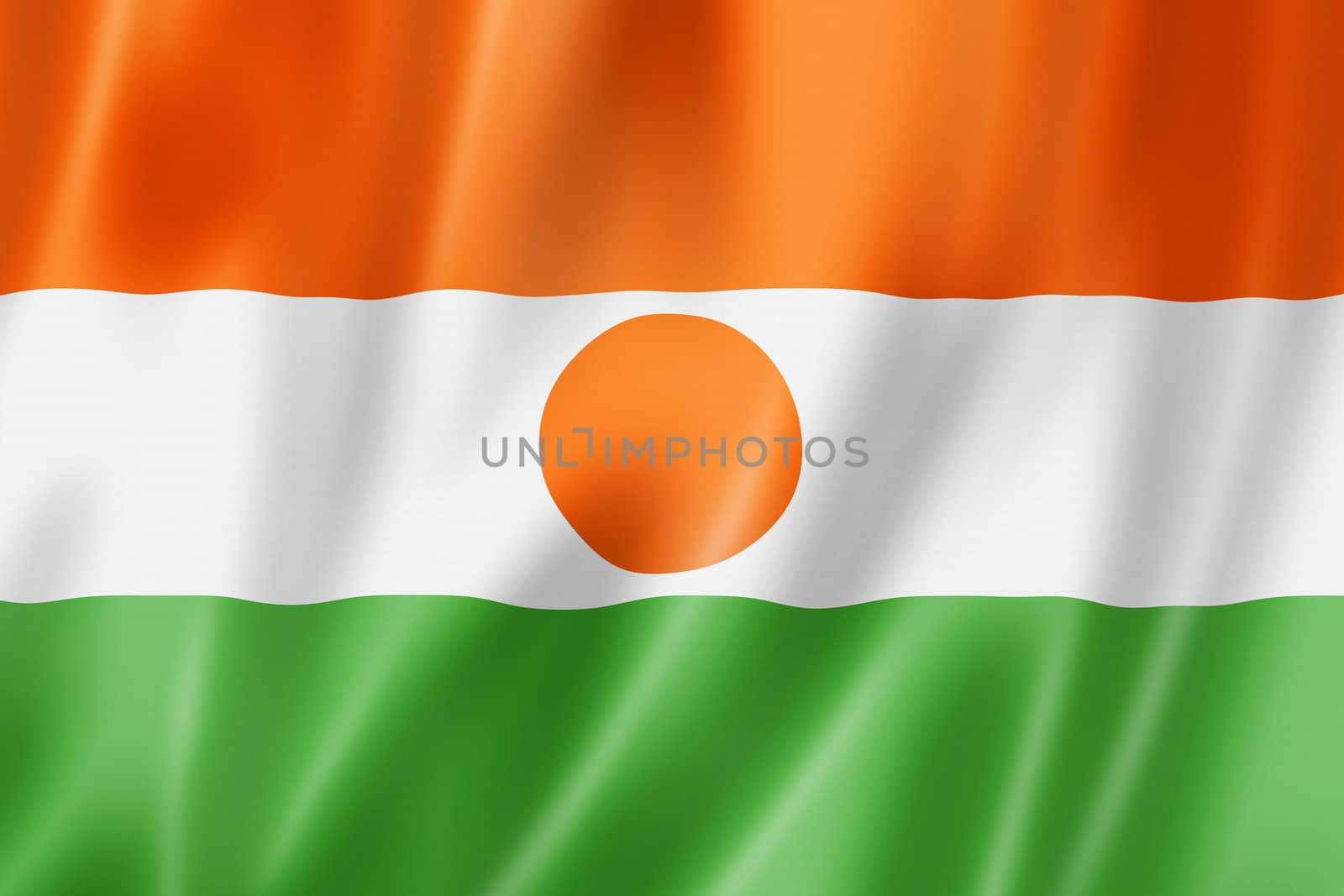 Niger flag by daboost