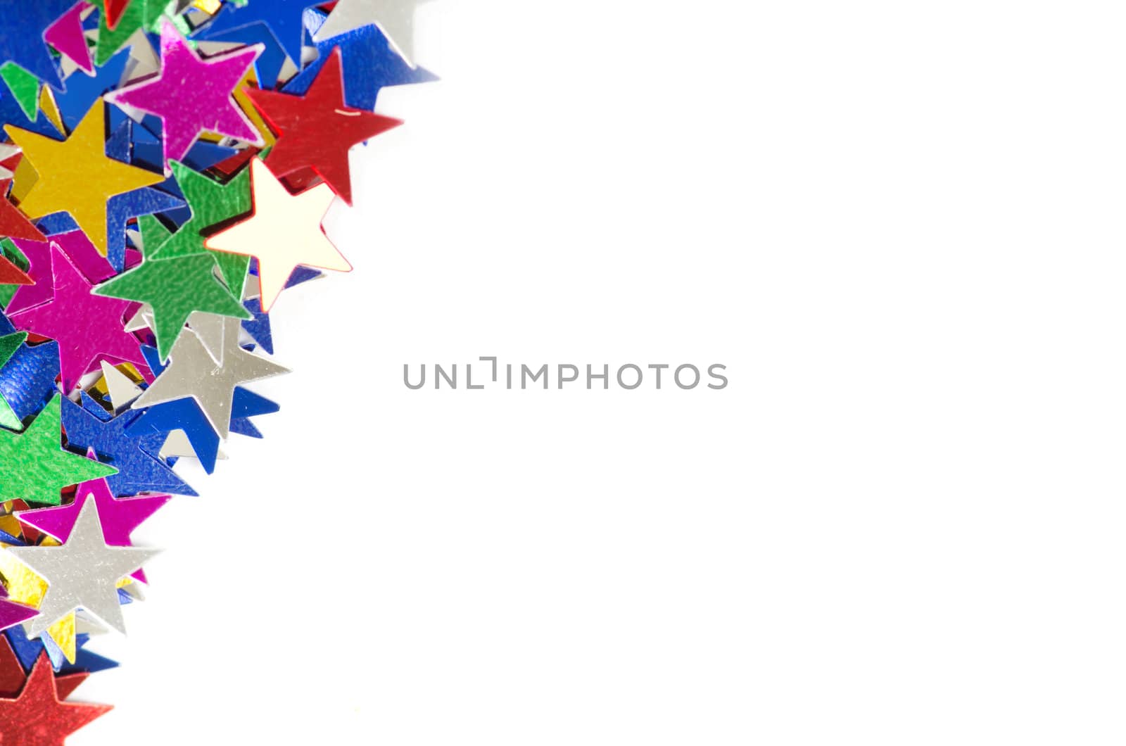 Colored stars background for your text on photo, and other.