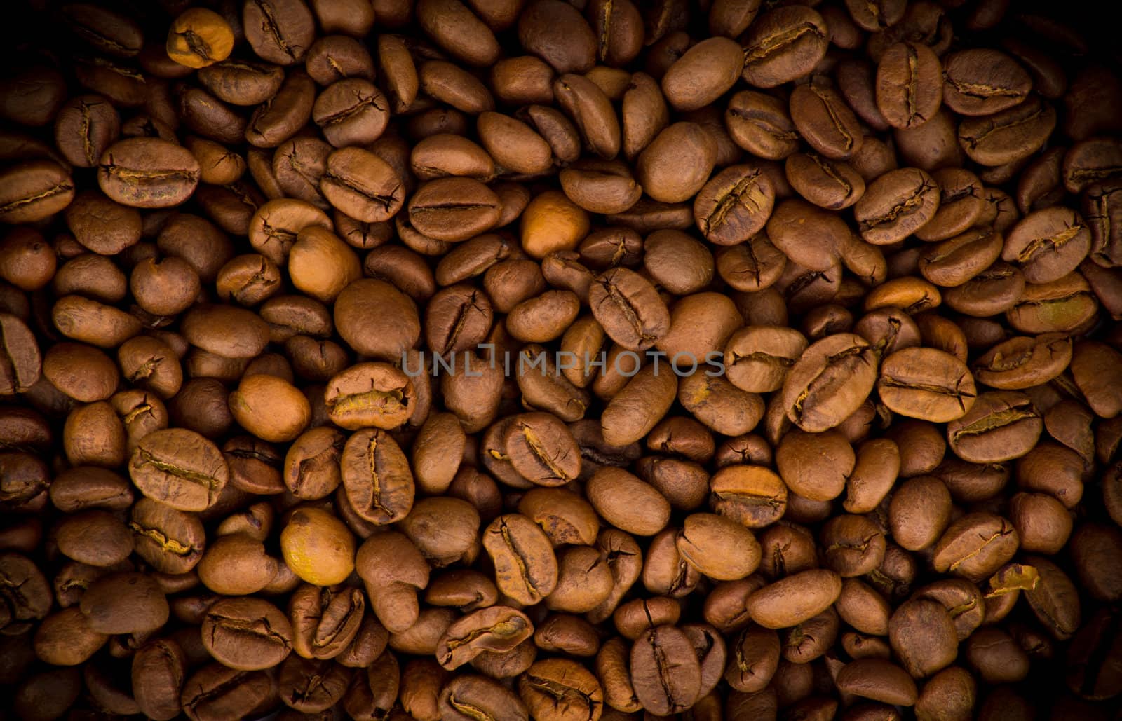 Coffee beans background