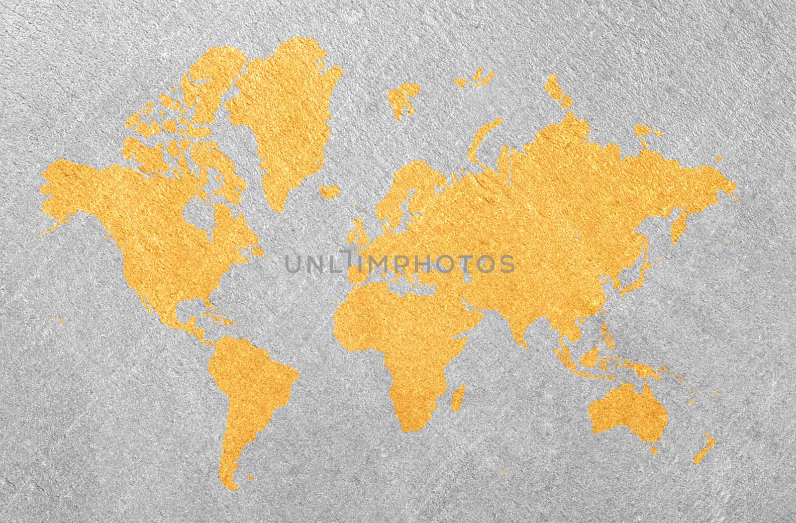 Abstract world map