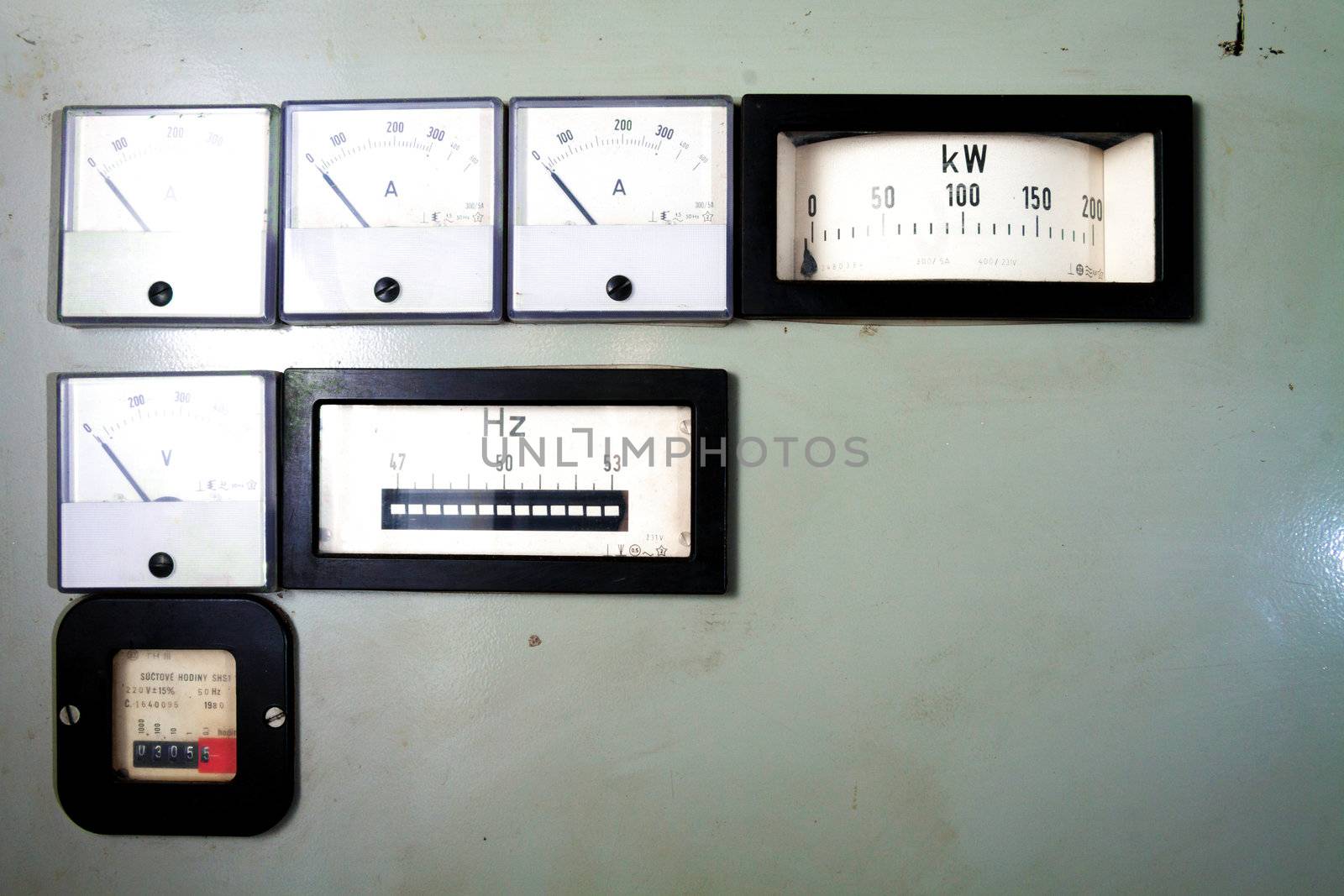 Output dashboard of a diesel generator by Lamarinx