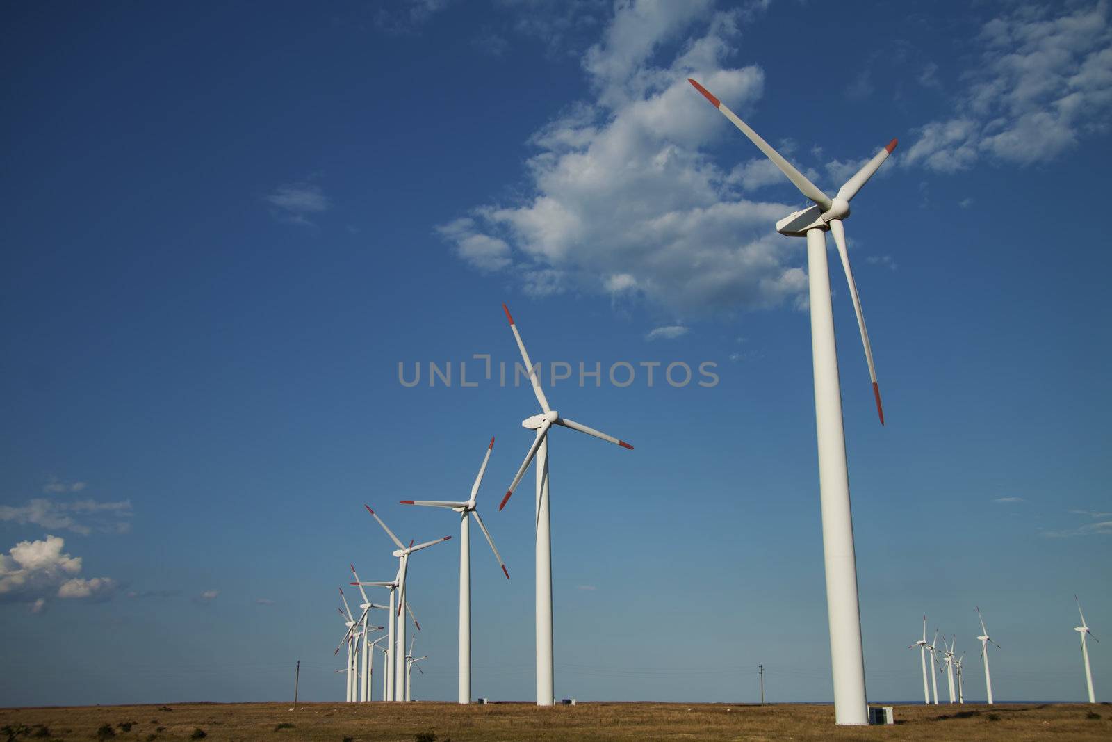 Series of wind power generators by Lamarinx