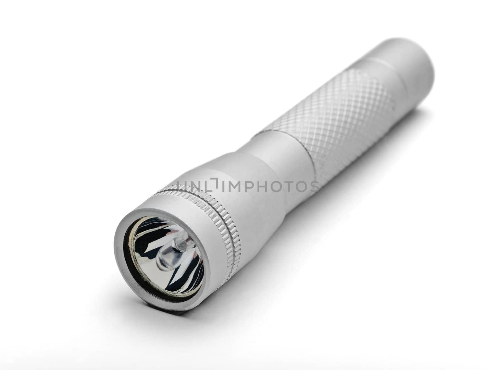 mini torch on white background