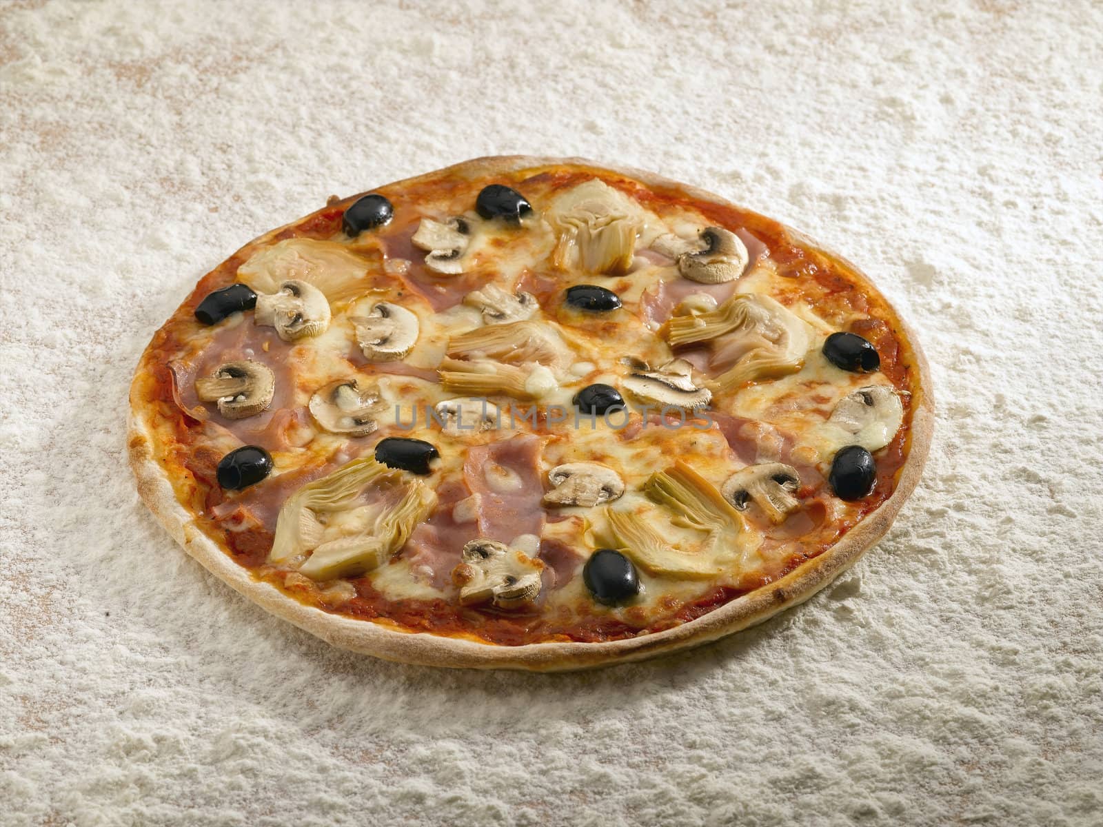 Cappriciosa pizza. by pbombaert