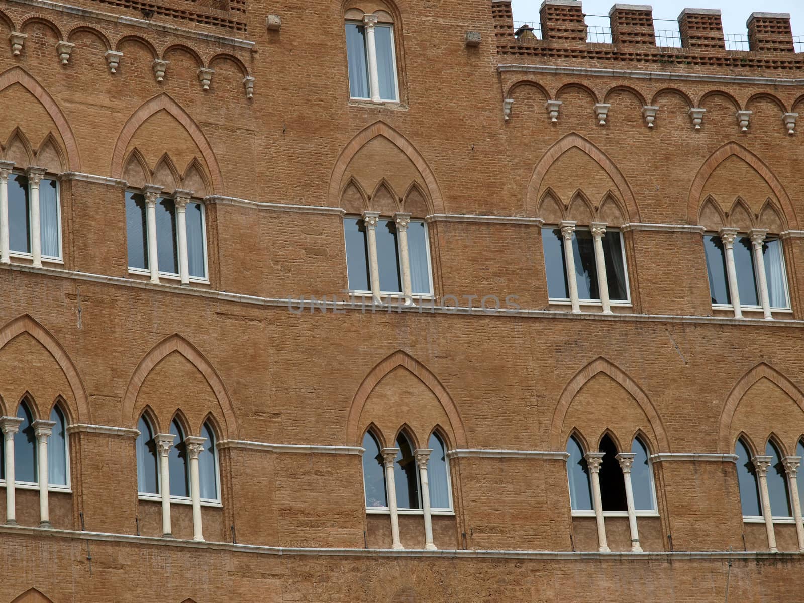 Siena - Piazza del Campo and Palazzo Sansedoni