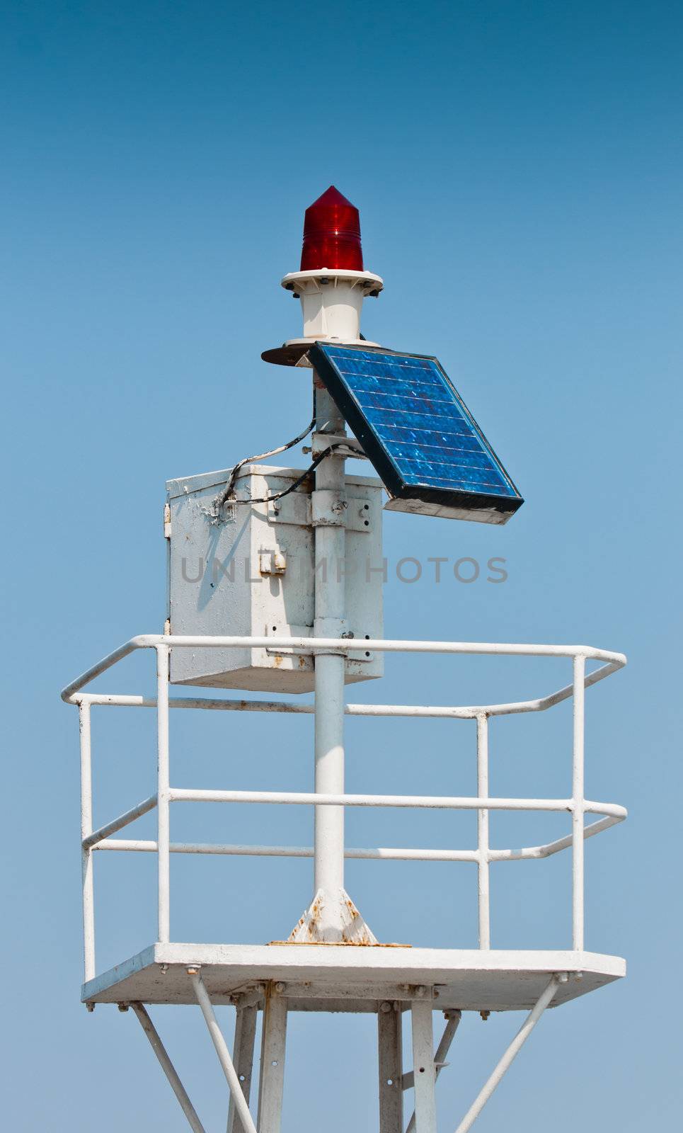 Sea transportation alarm light