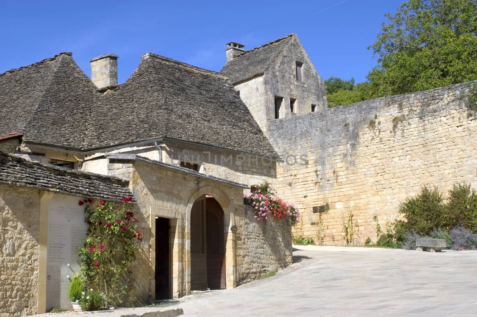 old village of Saint-Amand-of-Coly