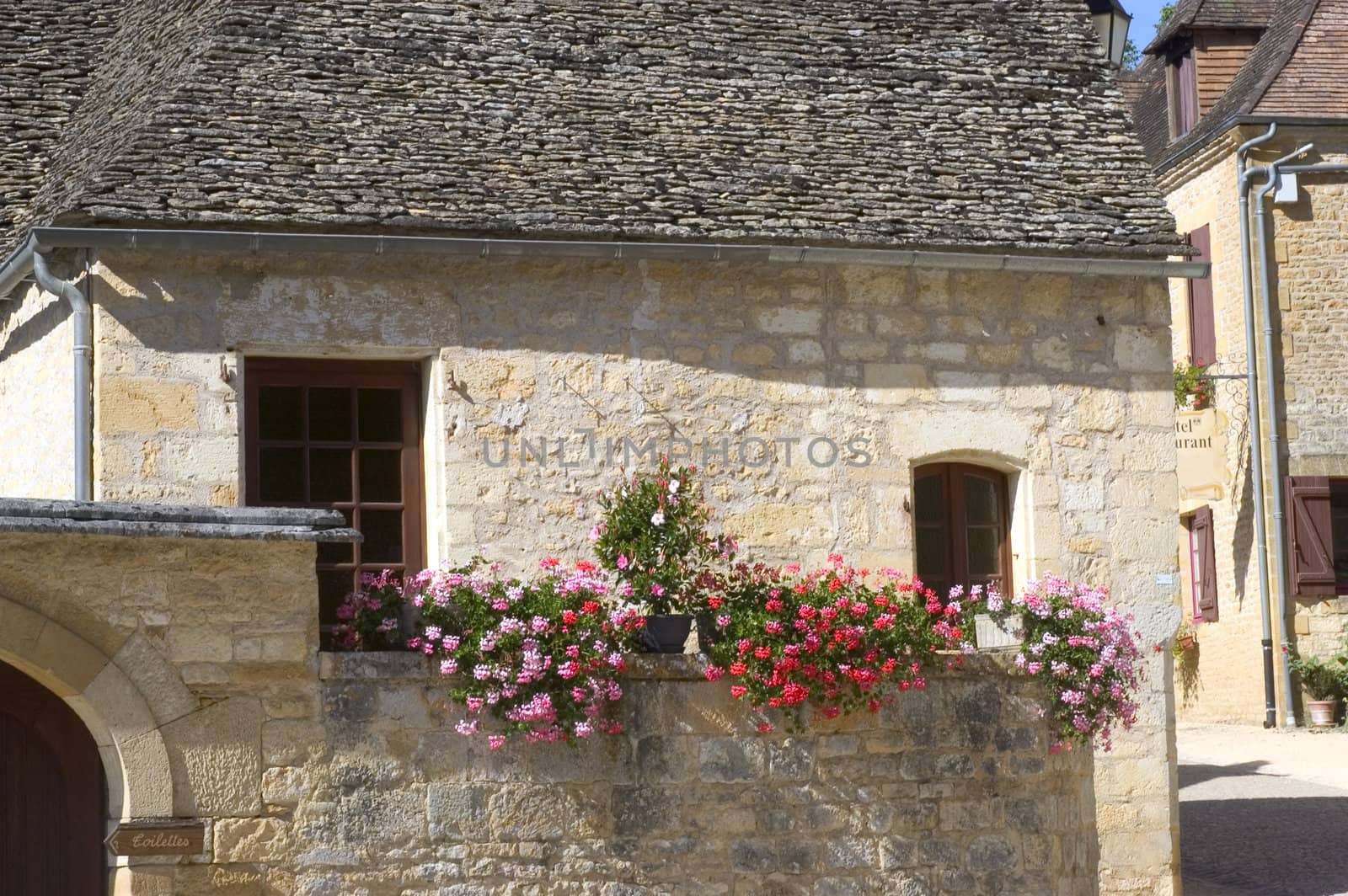 old village of Saint-Amand-of-Coly