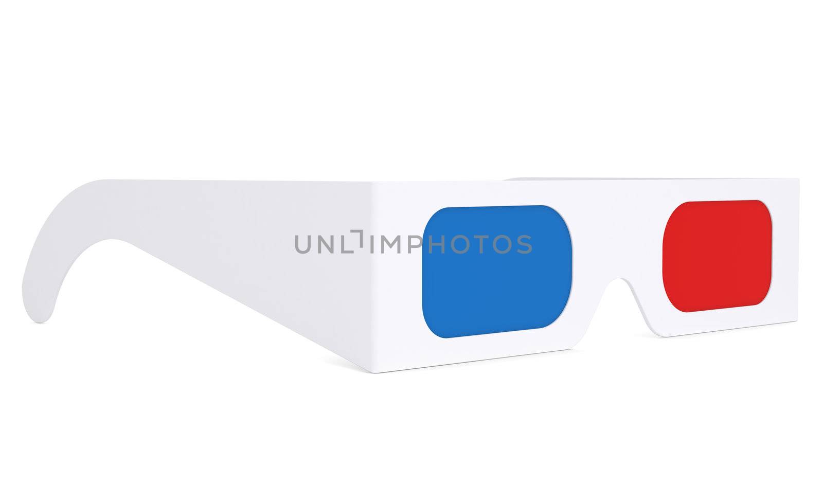 Paper anaglyph glasses by cherezoff