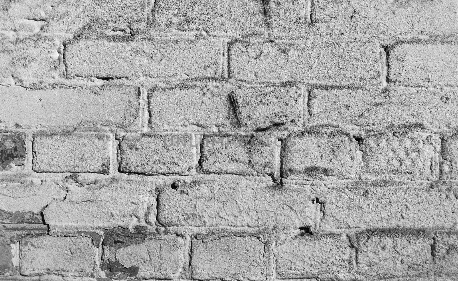 Texture of old brick wall for background