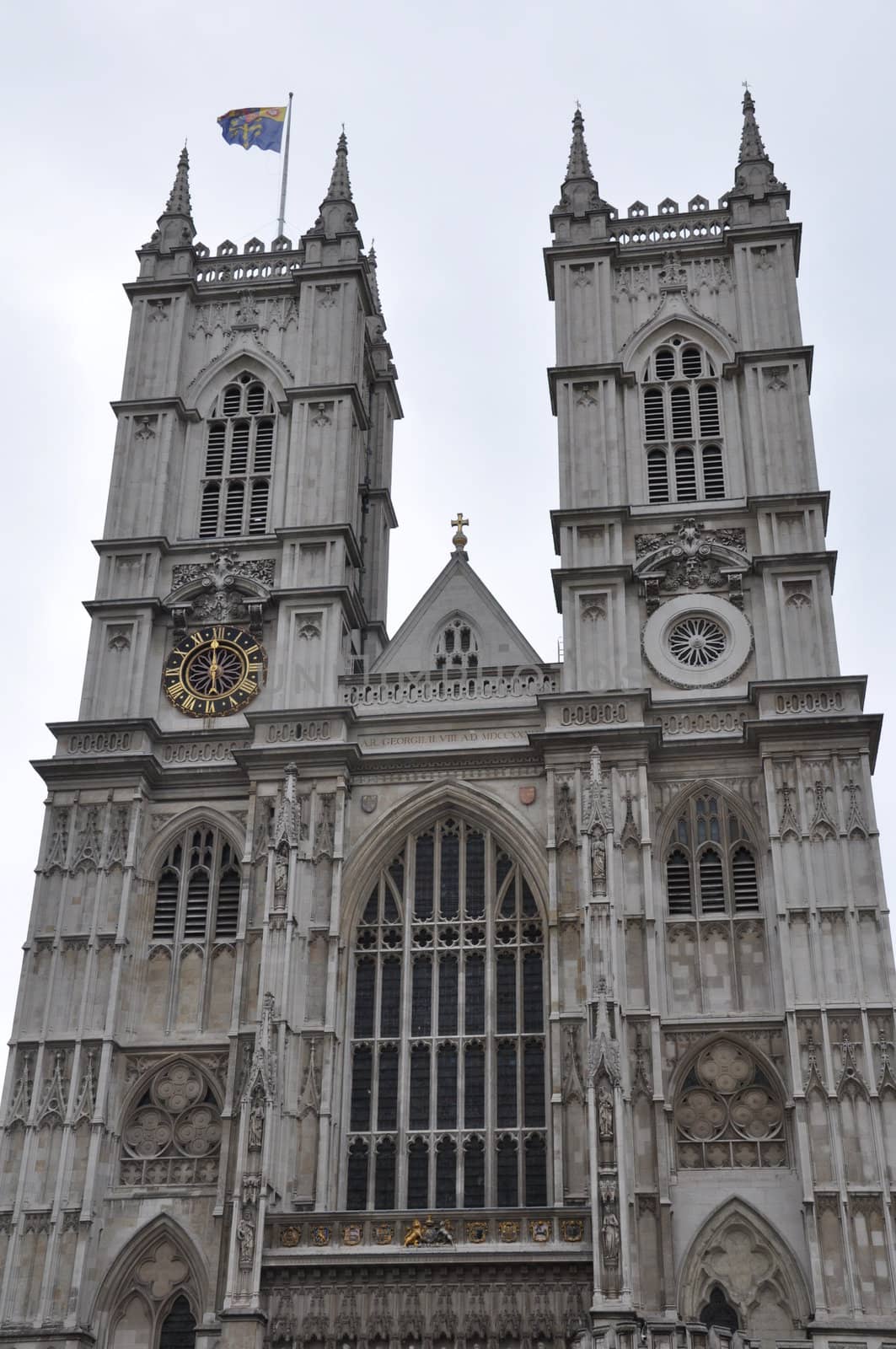 Westminster Abbey in London, England