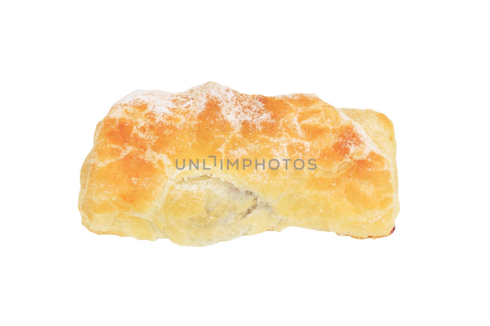 fresh dough-nut with jam 