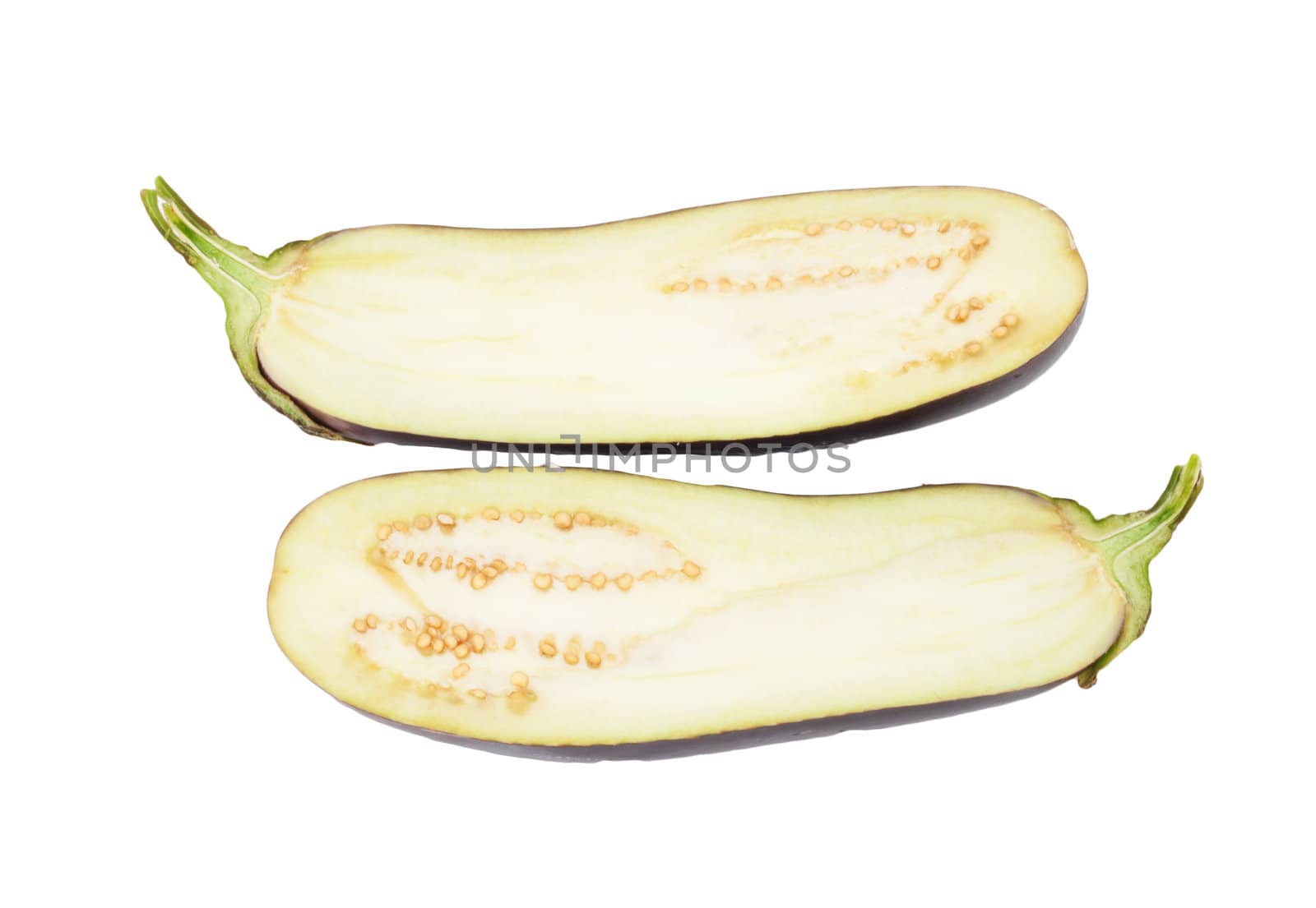 cut eggplant
