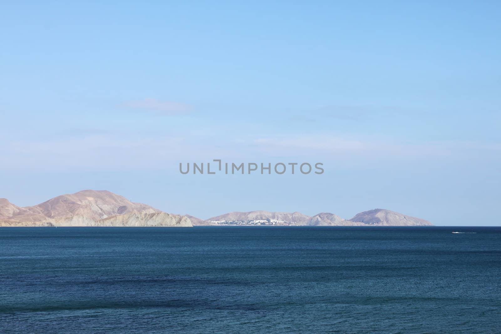 view on cape Kyyk-Atlama in Crimea