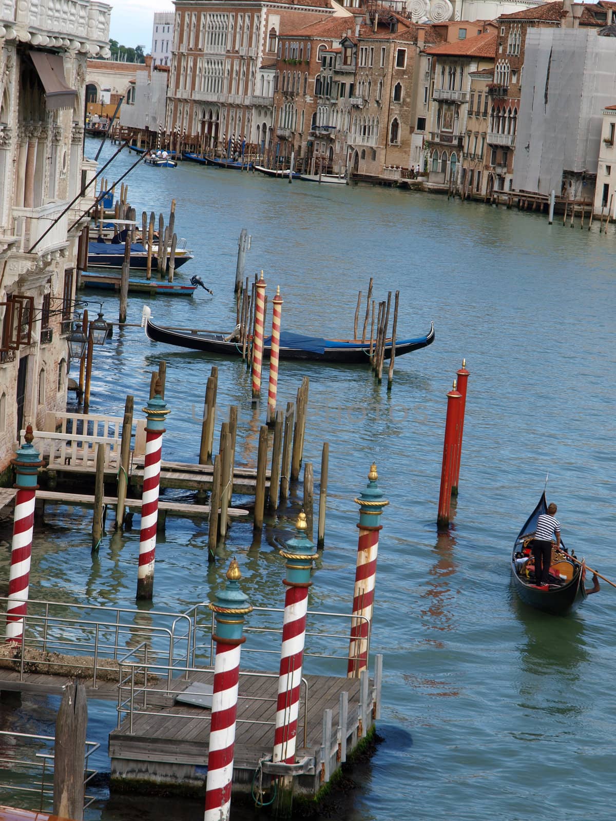 Venice - Grand Canal near the bridge Academia