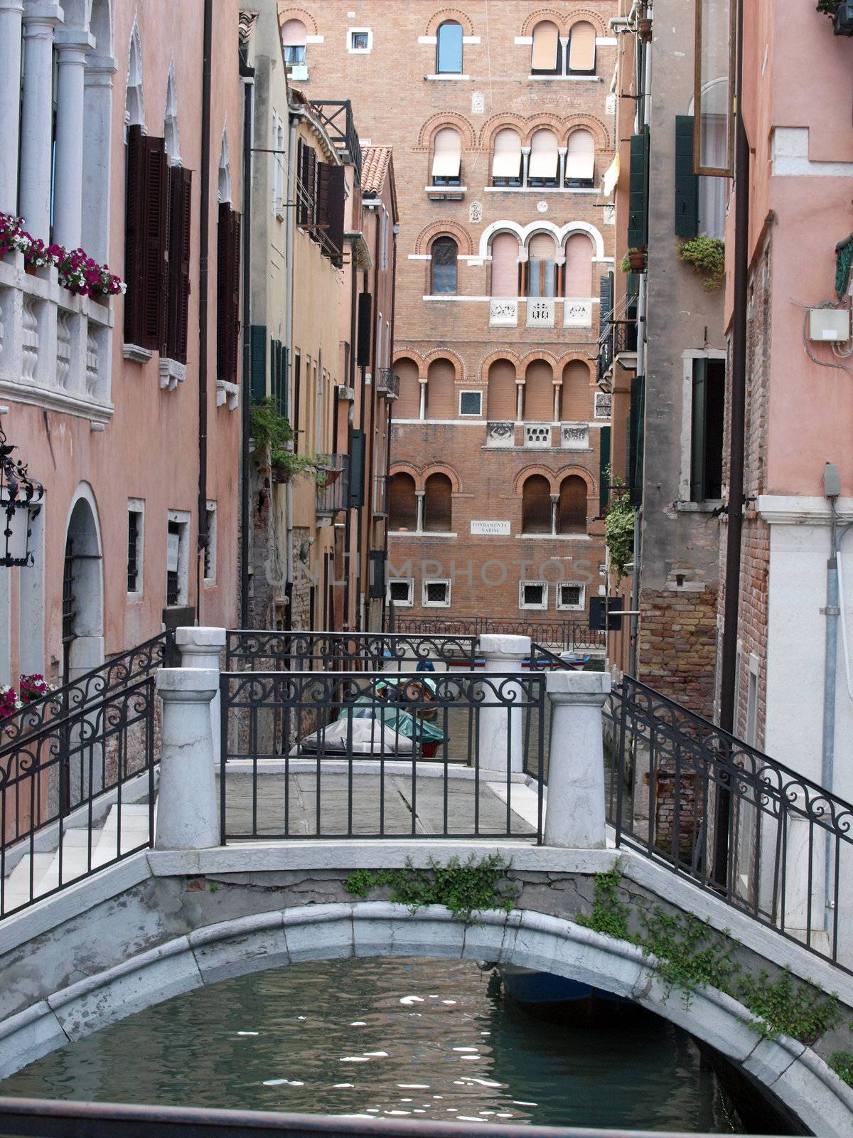 Venice - peaceful and charming district of San Marco