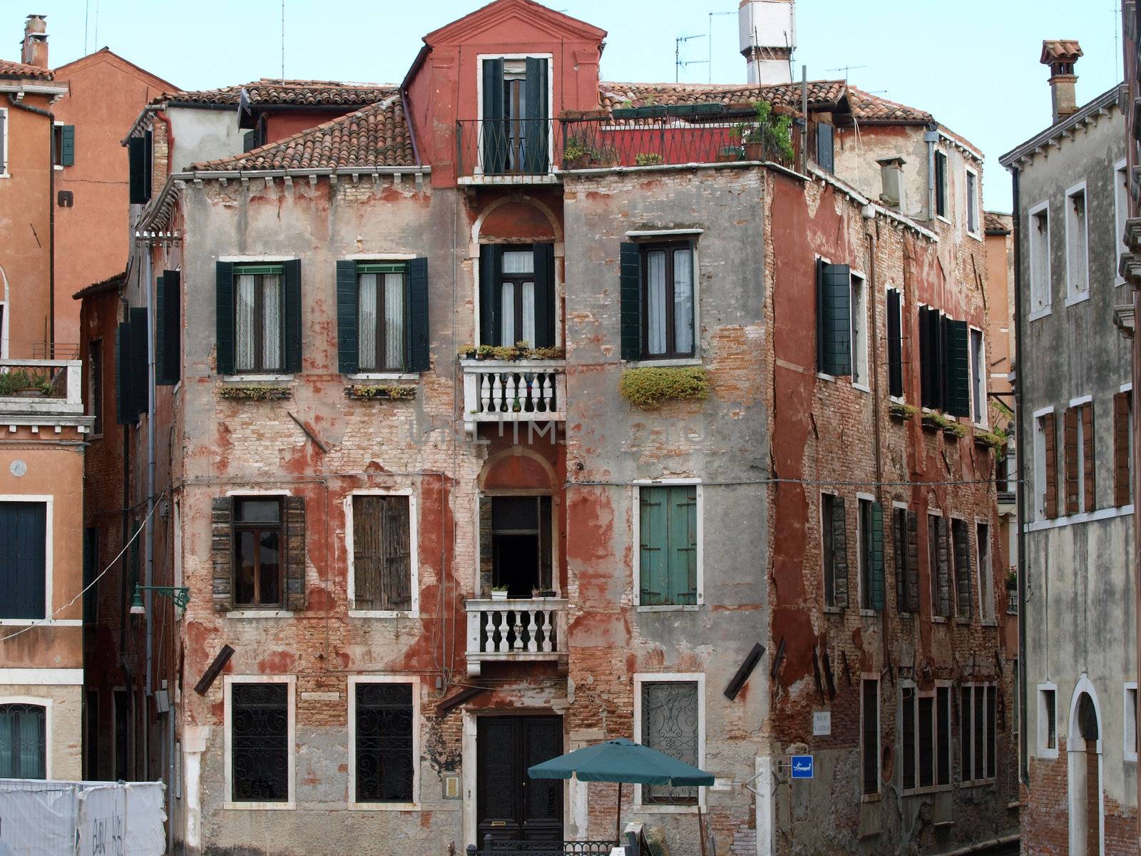 Venice - peaceful and charming district of San Marco