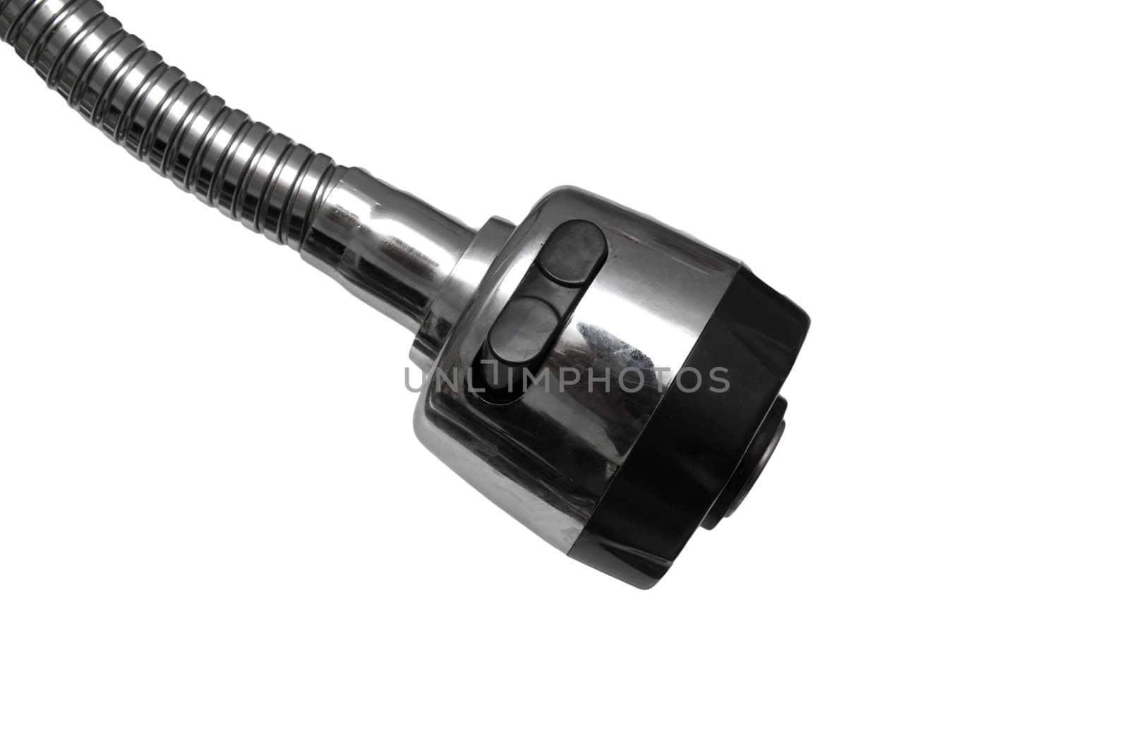 shower on a white background