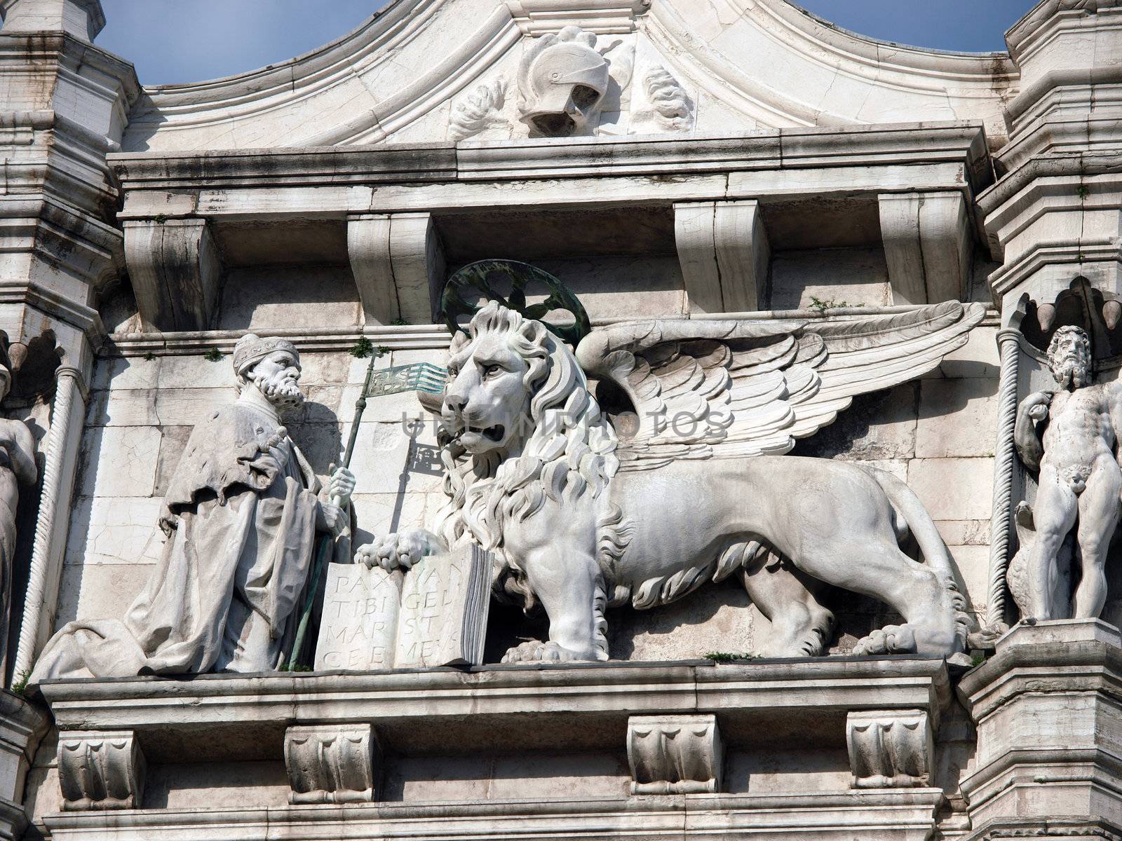  Venice. Winged Lion of St. Mark - symbol of Venice