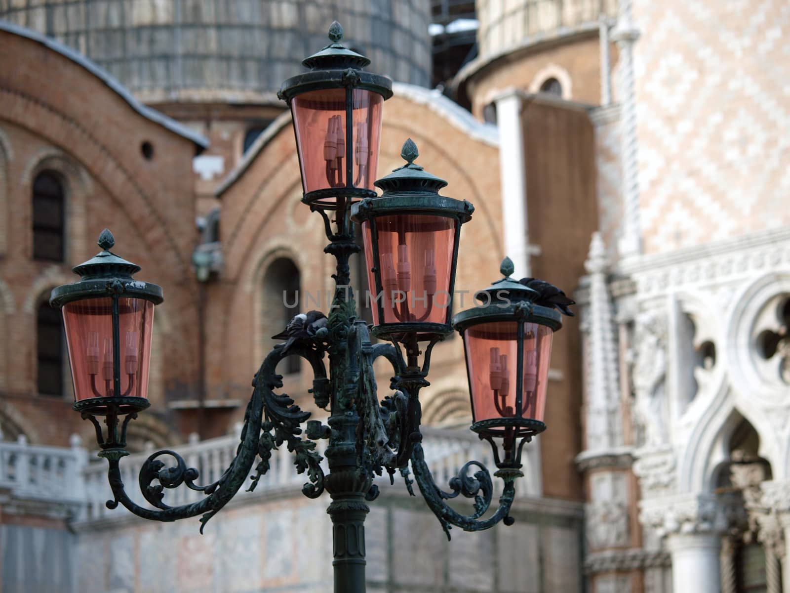 Venice - lanterns at St. Mark's Square