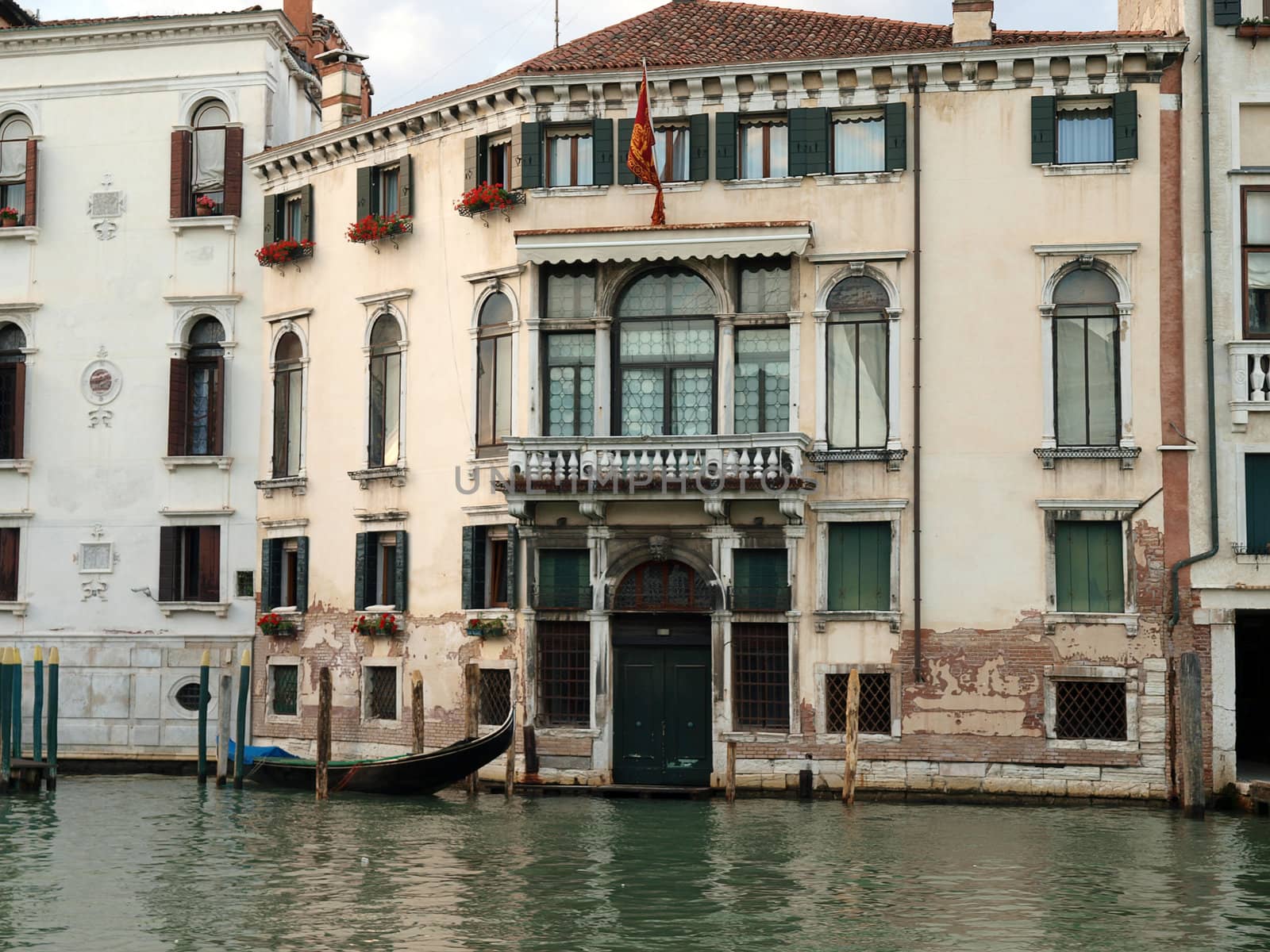Venice - Exquisite antique building at Canal Grande