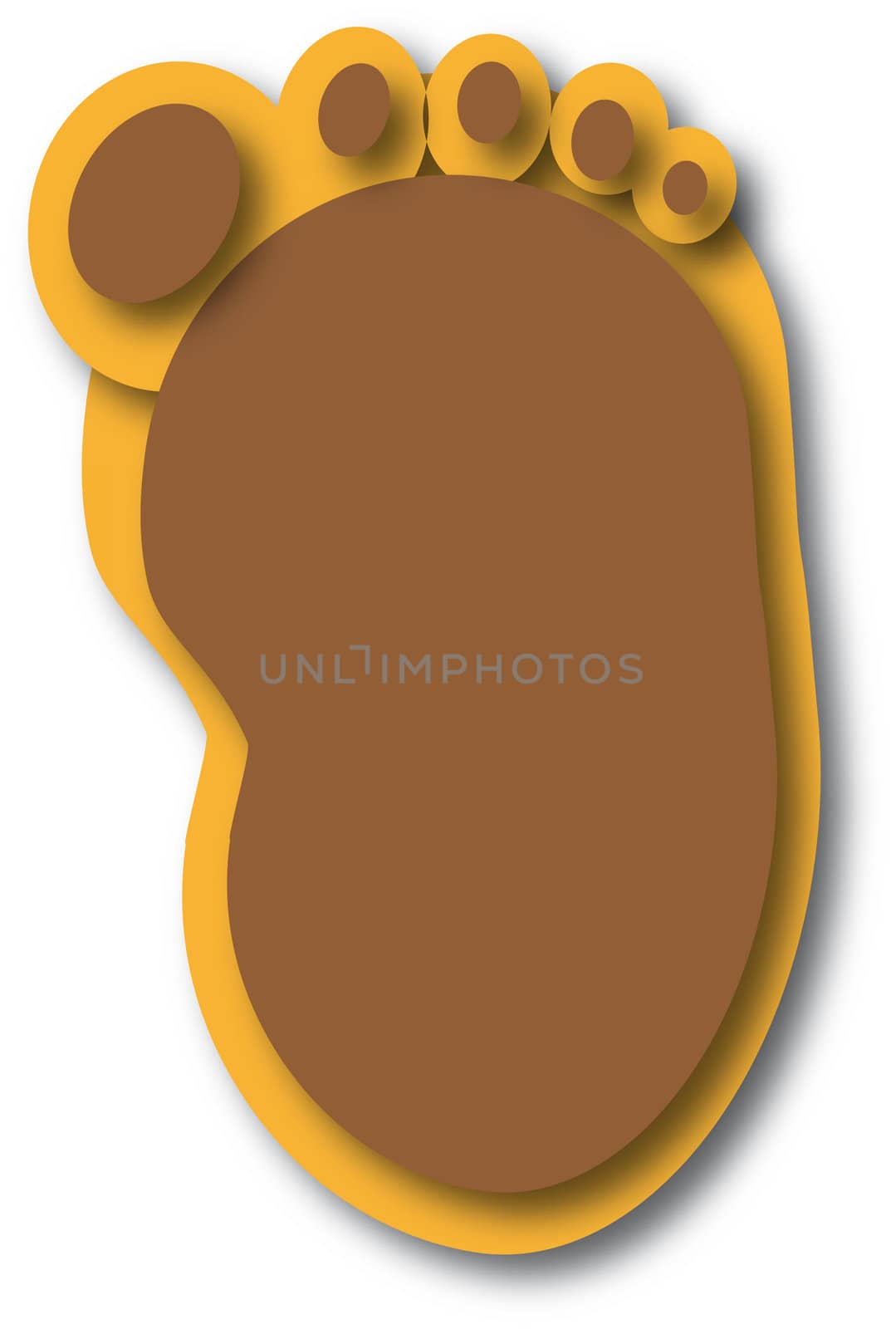 Bigfoot footprints.  by schankz