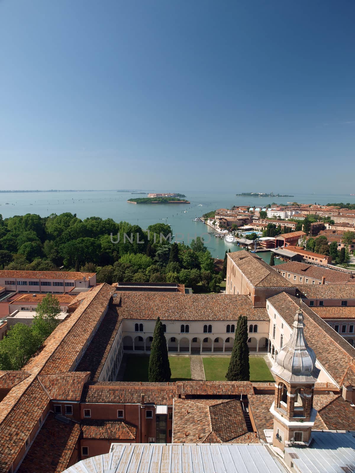 Venice - view from the tower of the church of San Giorgio Magiore