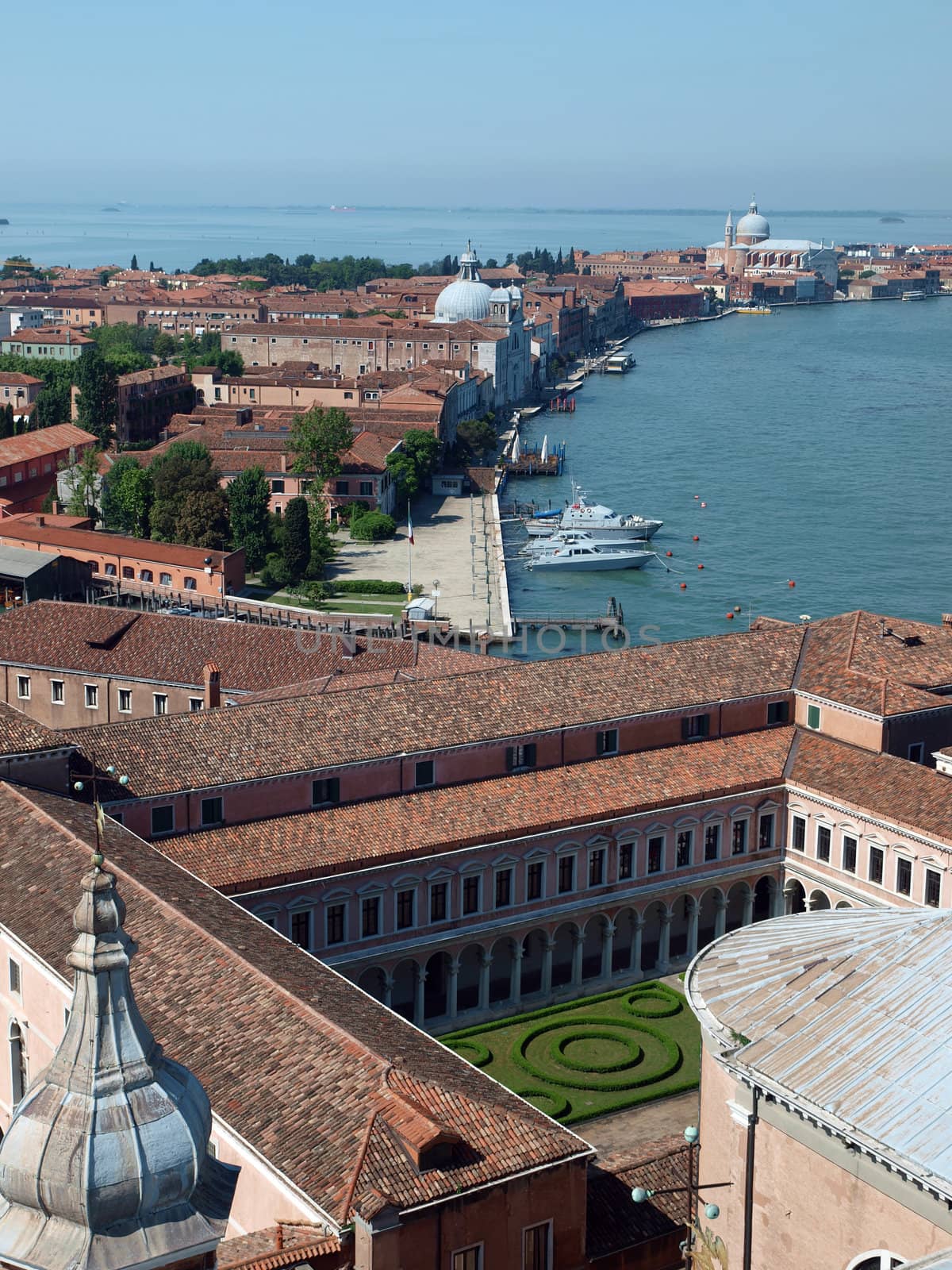 Venice - view from the tower of the church of San Giorgio Magiore